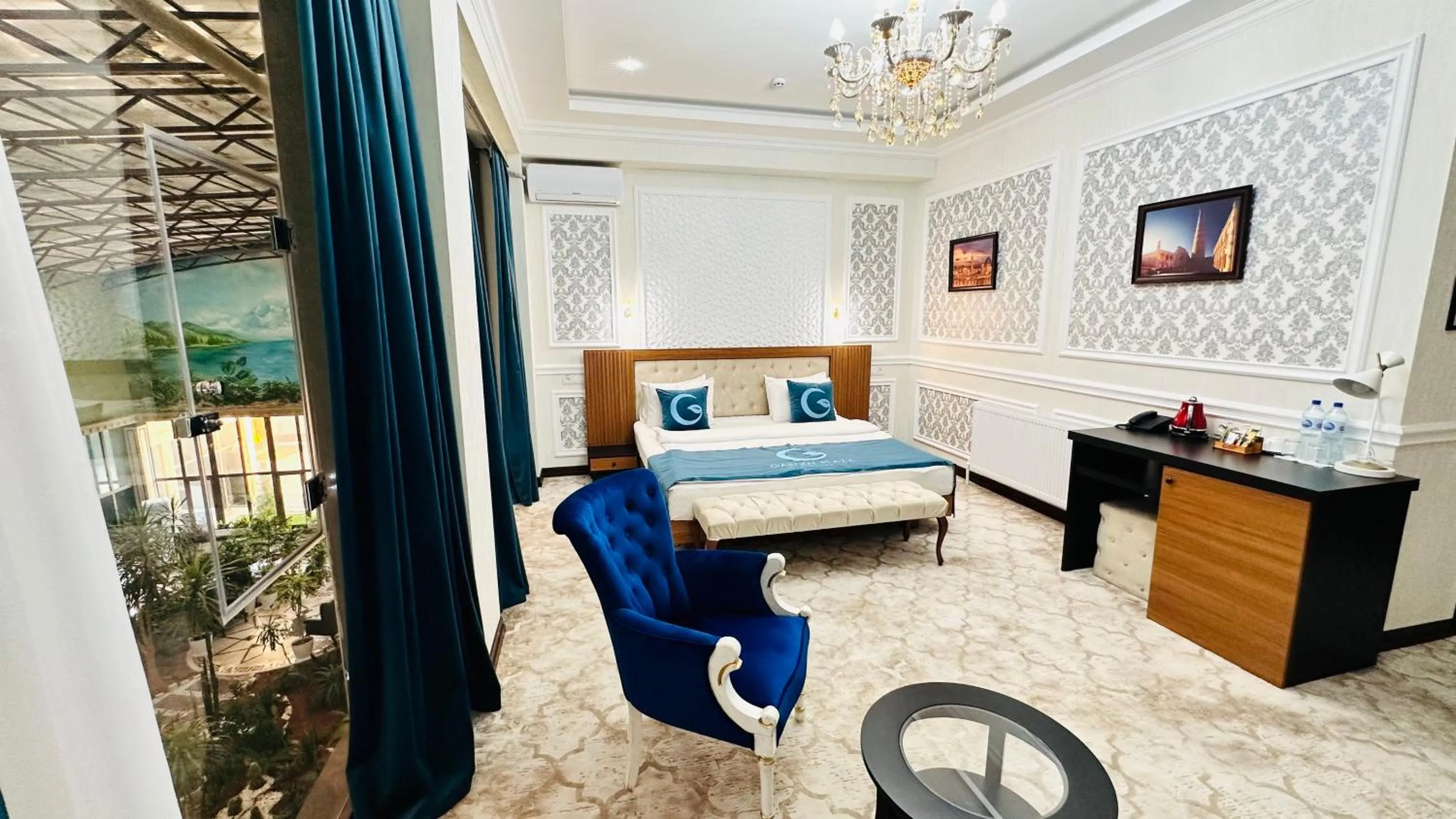 Bed in Garden Plaza Bukhara