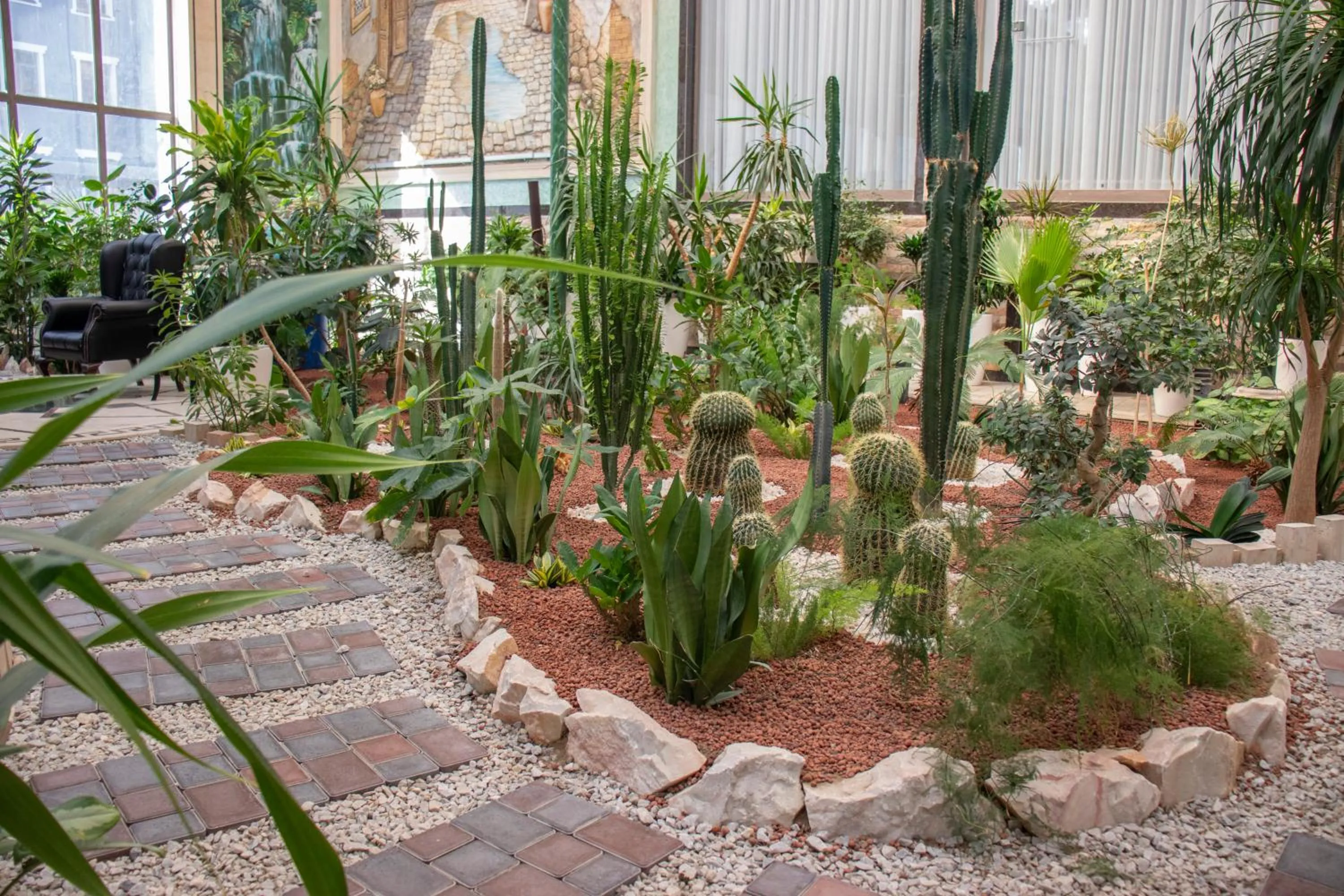 Garden in Garden Plaza Bukhara