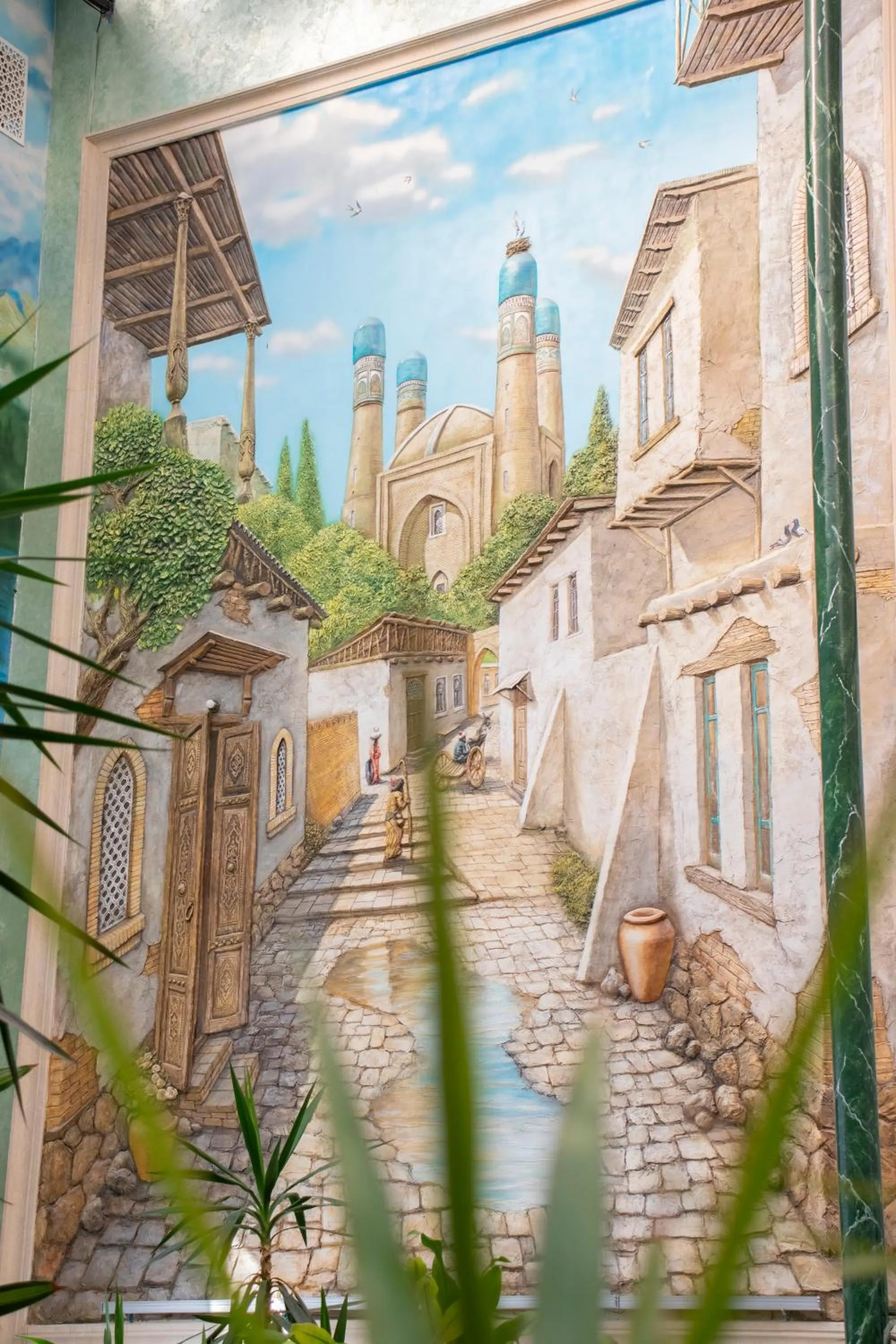 Garden in Garden Plaza Bukhara