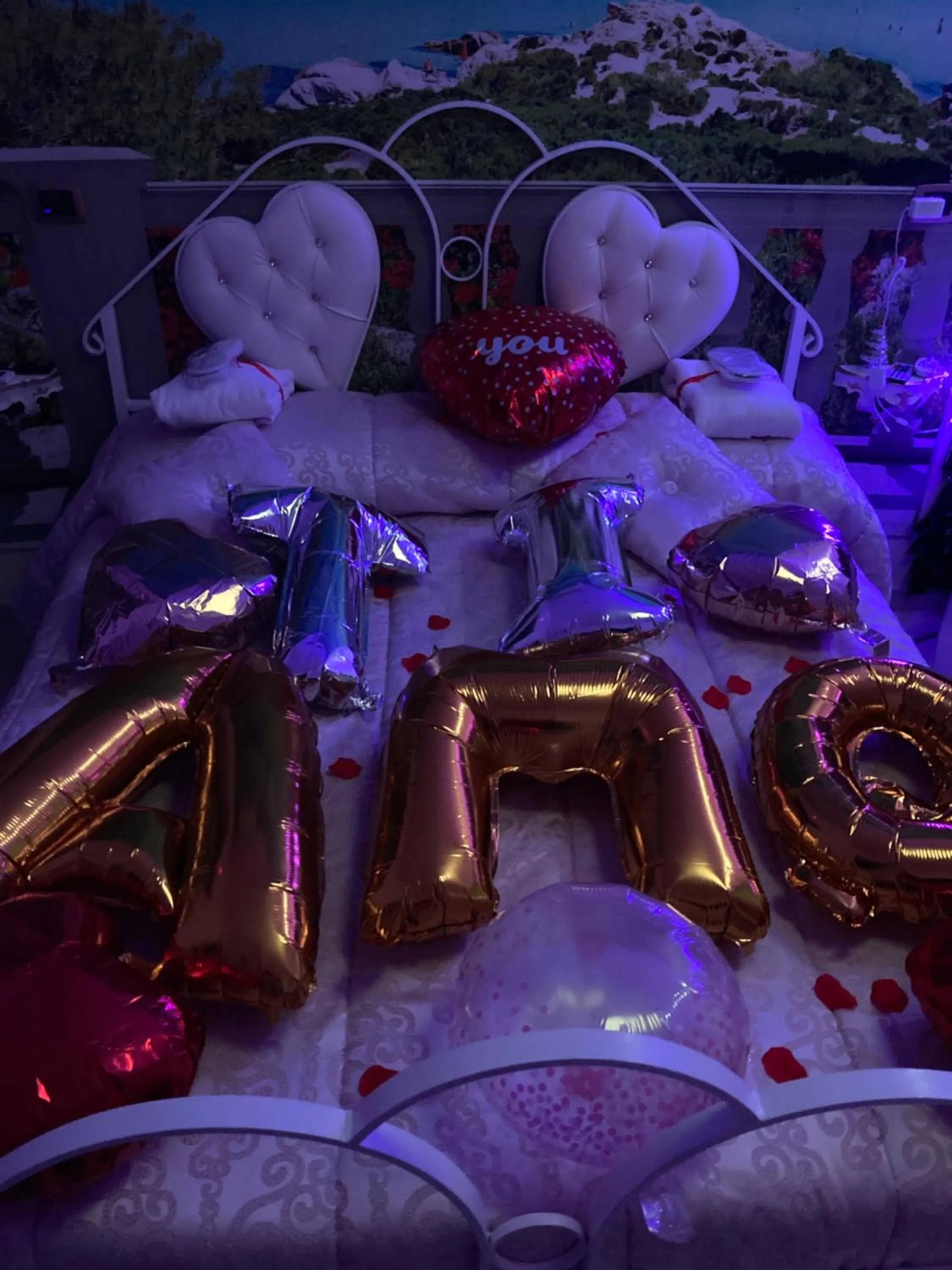 Bed in B&B LA REGGIA DI RIHANNA spa