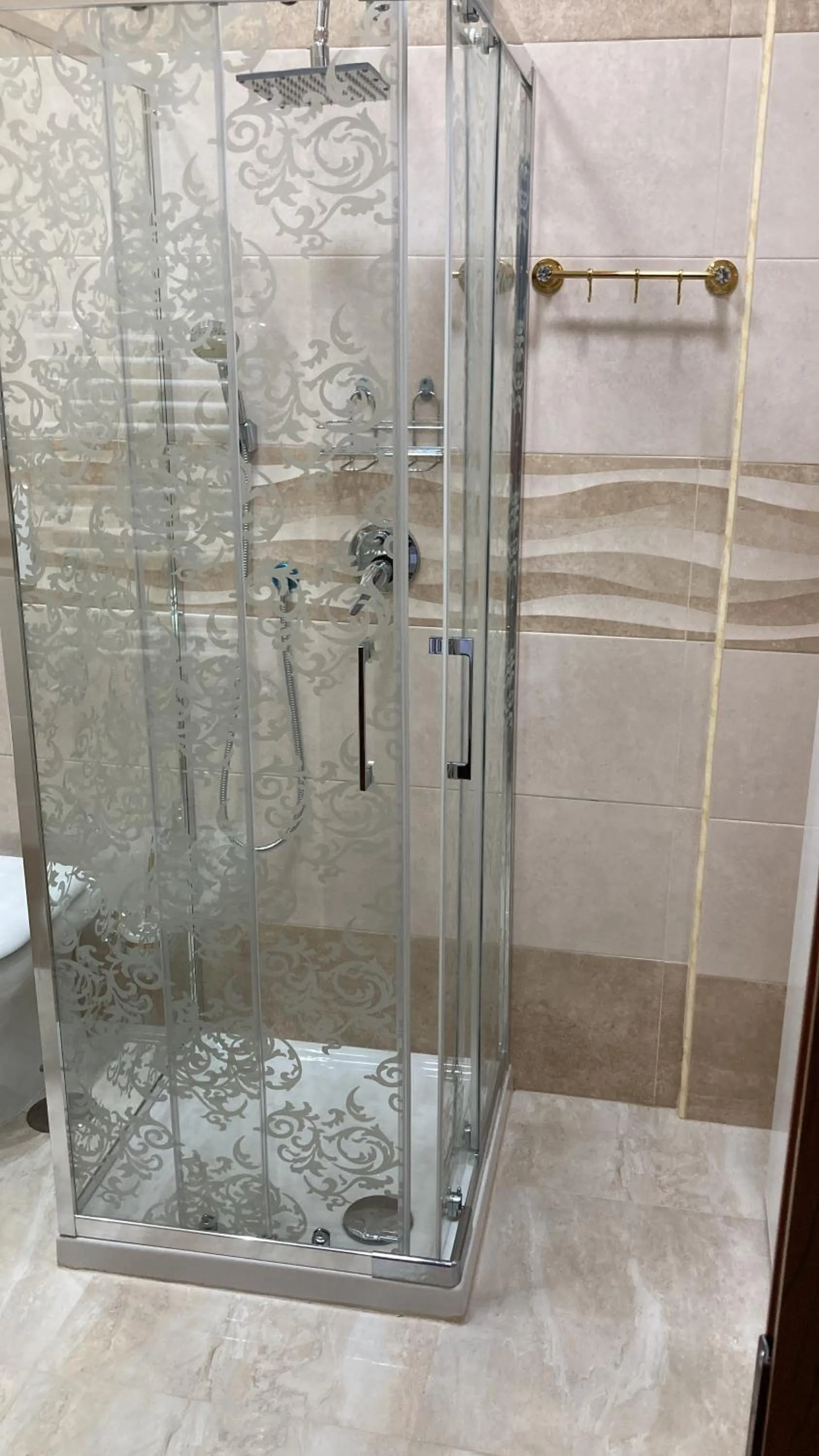 Bathroom in B&B LA REGGIA DI RIHANNA spa