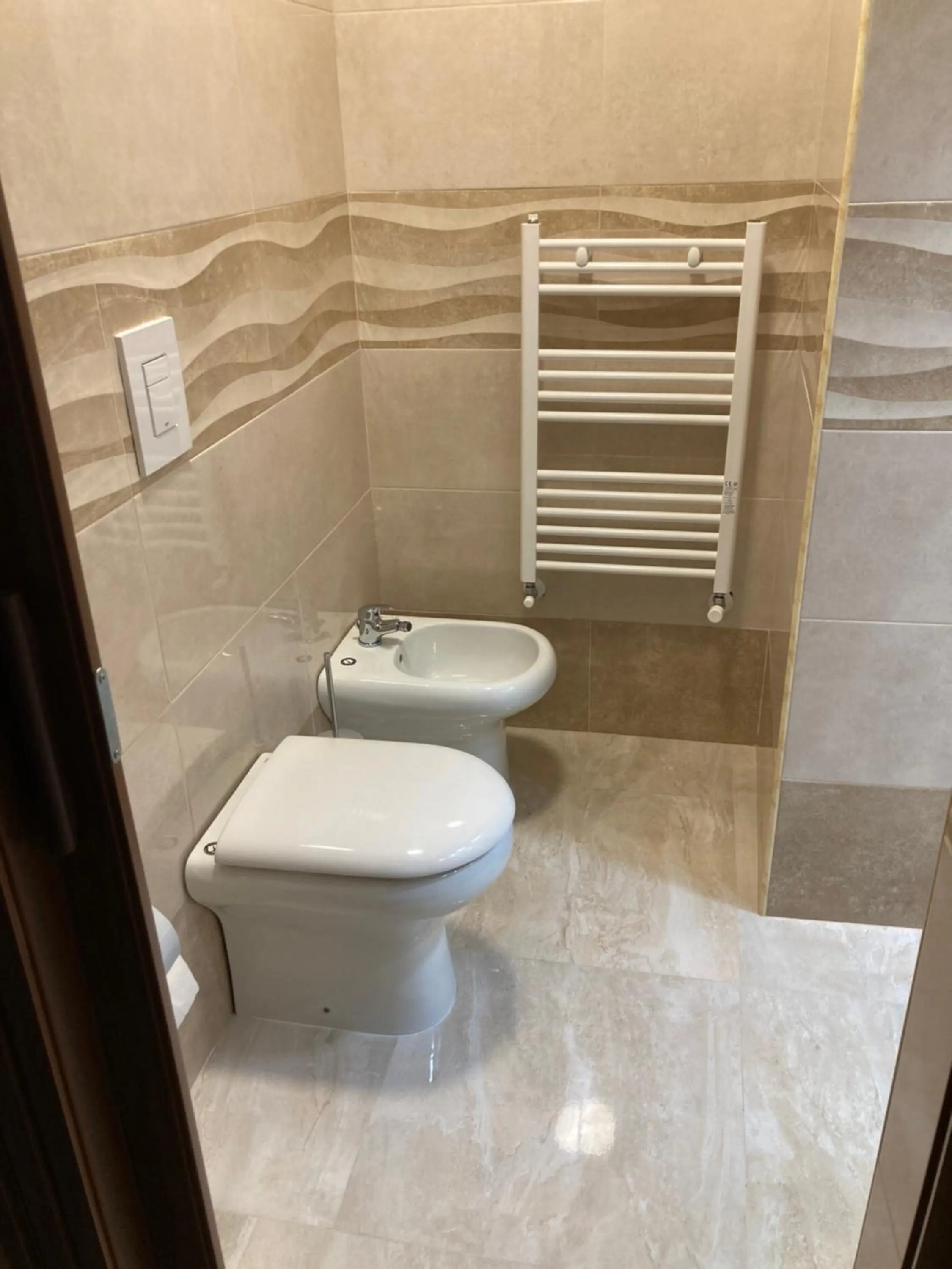 Bathroom in B&B LA REGGIA DI RIHANNA spa