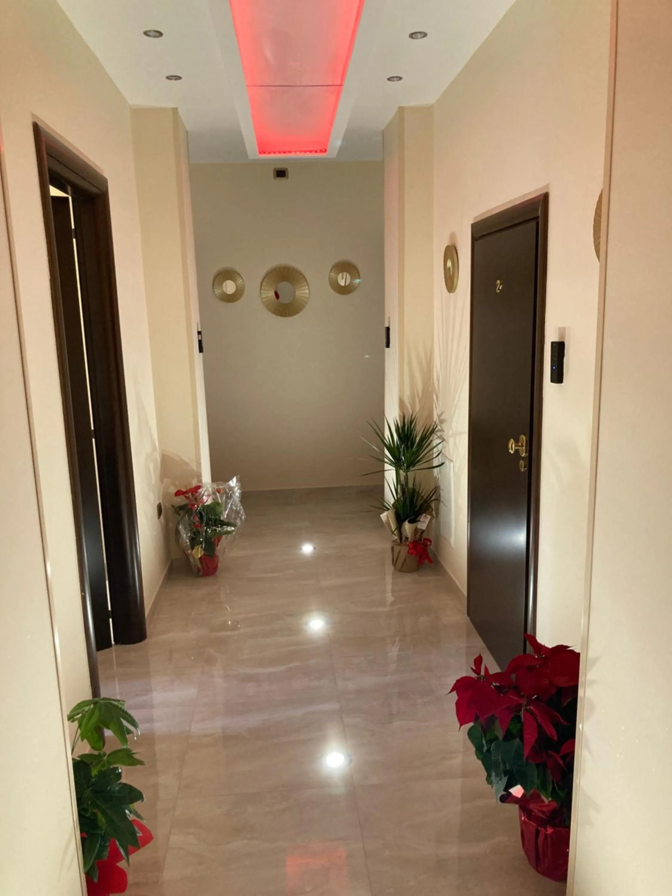 Lobby or reception in B&B LA REGGIA DI RIHANNA spa