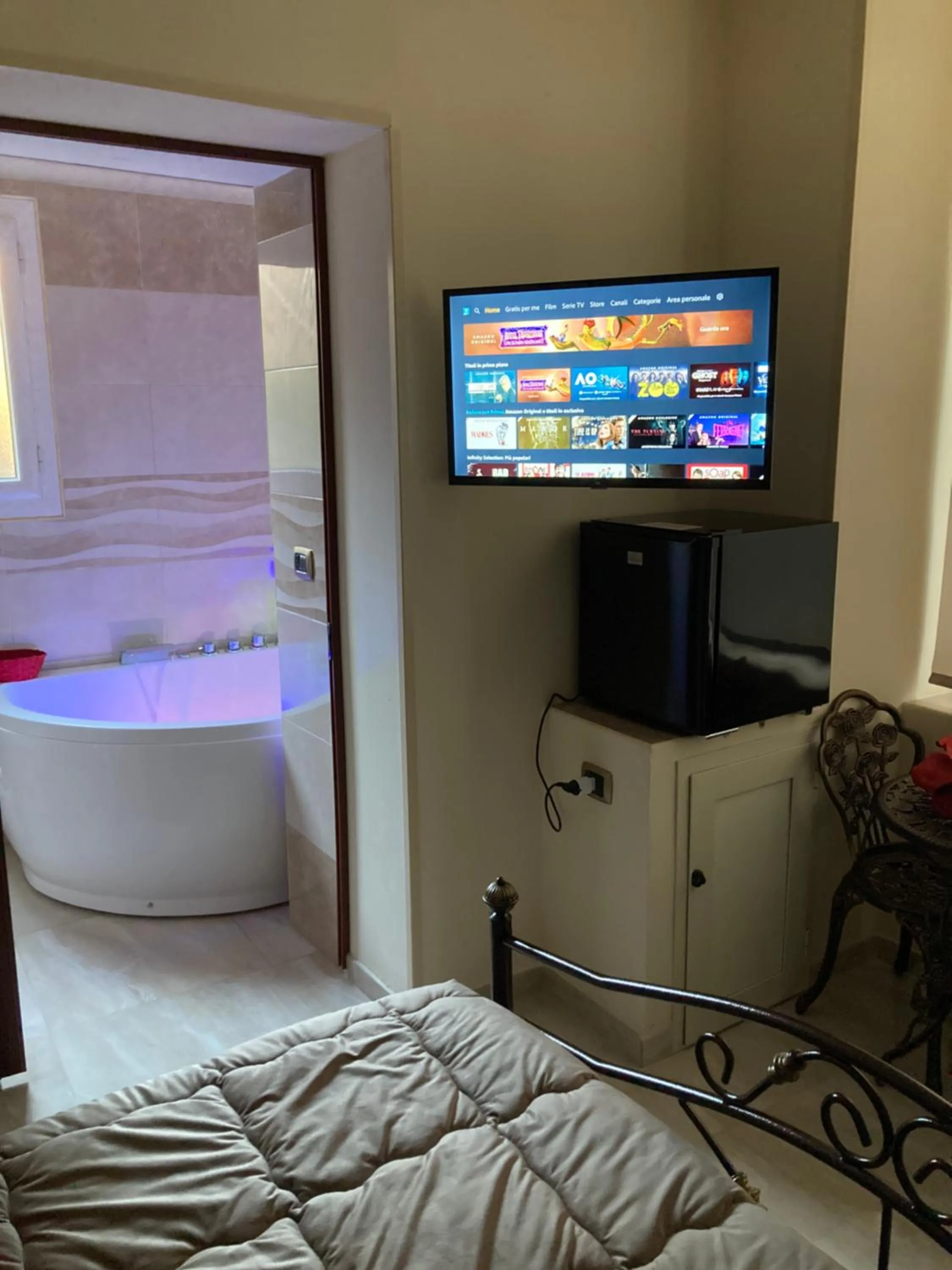 Bed in B&B LA REGGIA DI RIHANNA spa