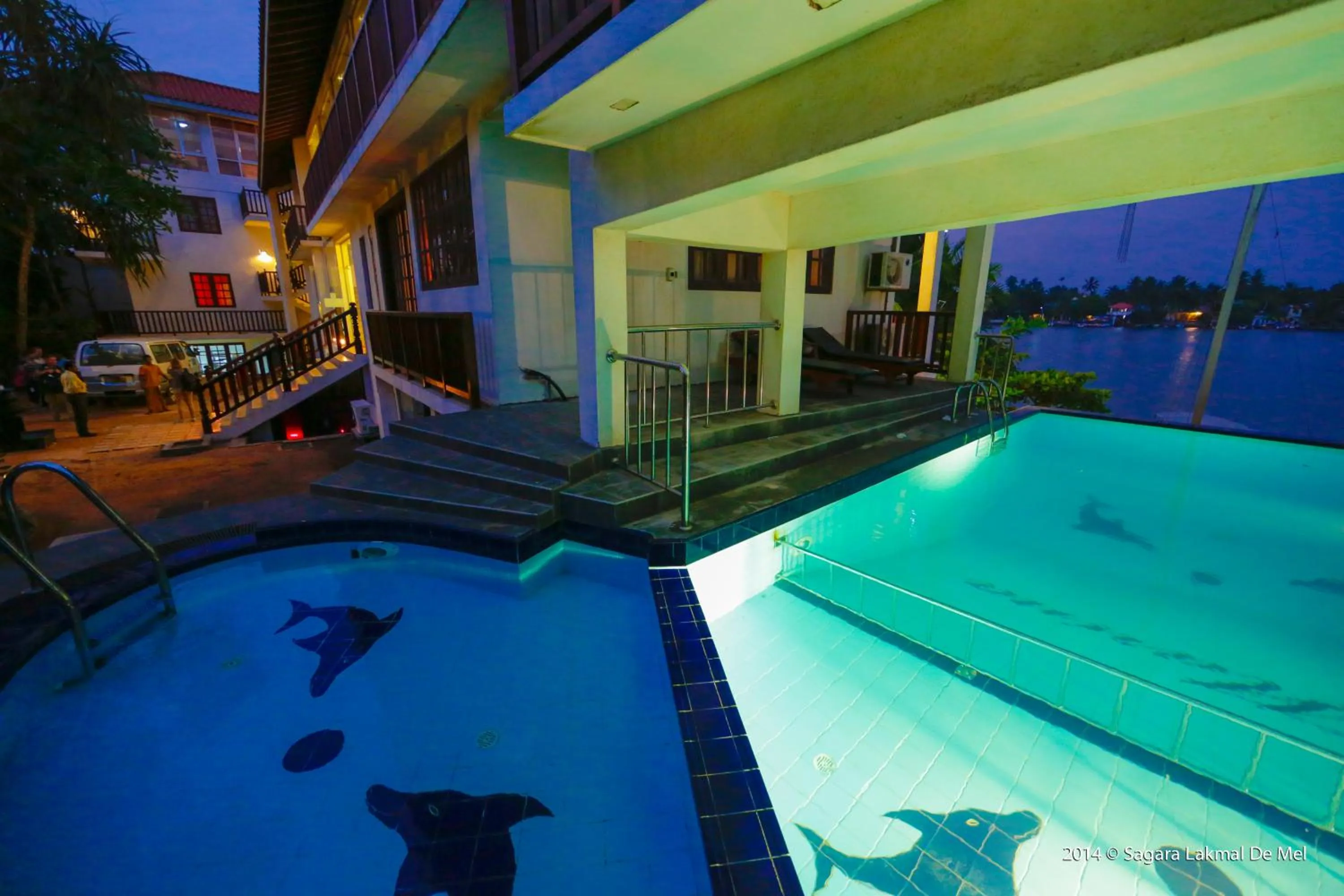 Swimming pool in Marina Bentota