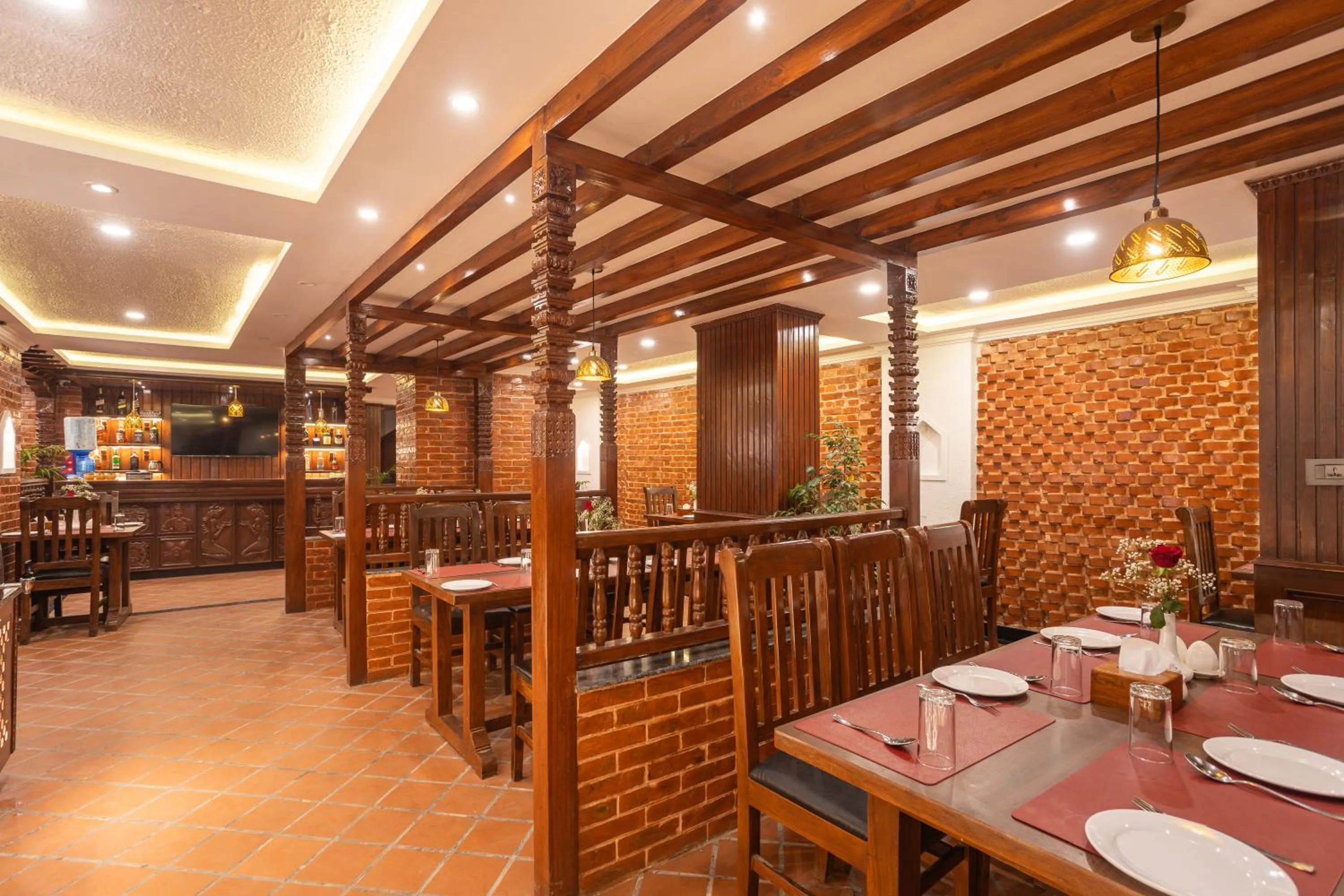 Restaurant/places to eat in Amarawati Boutique Hotel