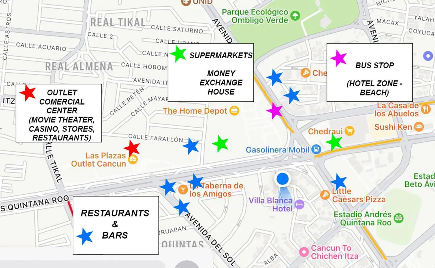 Off site in Villa Sofia Boutique Hotel - Near Cancun Downtown - Free Cancellation