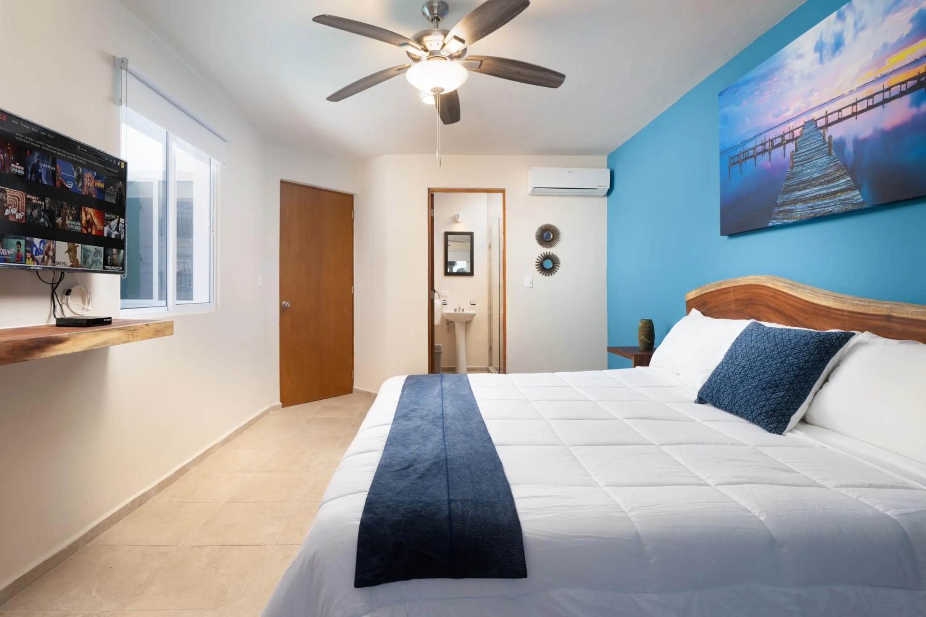 Bed in Villa Sofia Boutique Hotel - Near Cancun Downtown - Free Cancellation