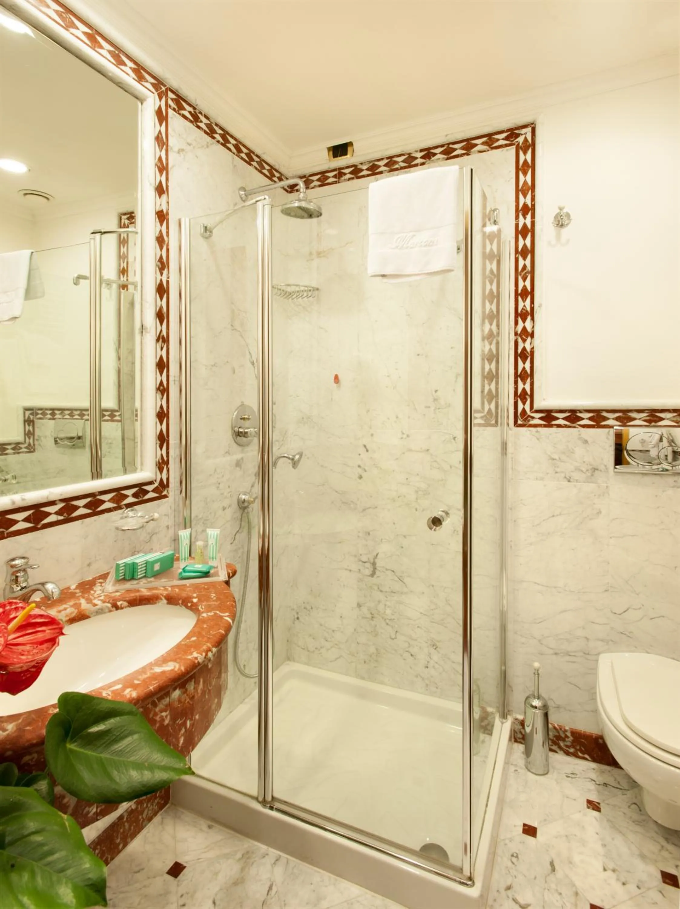 Shower in Hotel Marconi