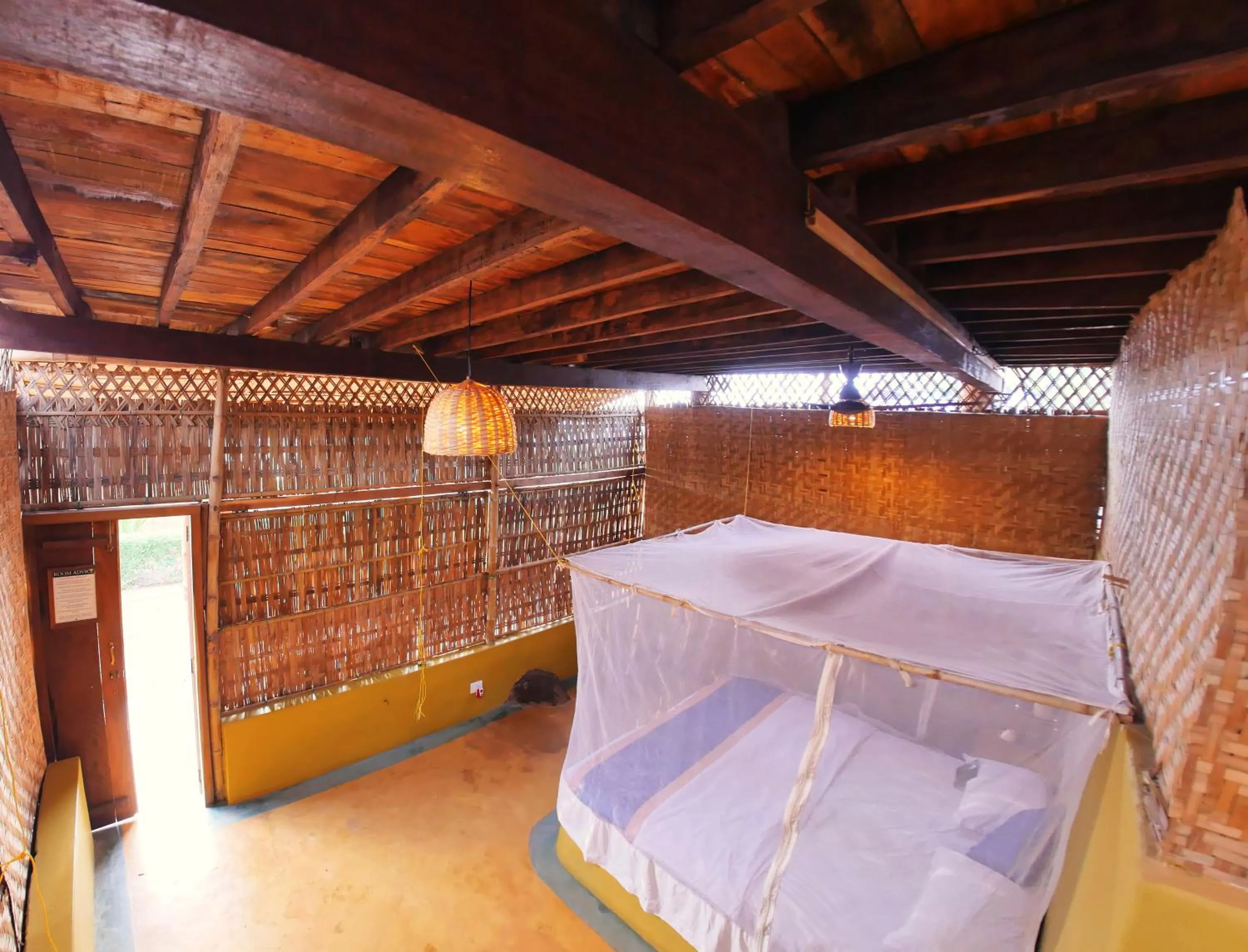 Living room, Bed in Beach Street Eco Resort - Mandrem