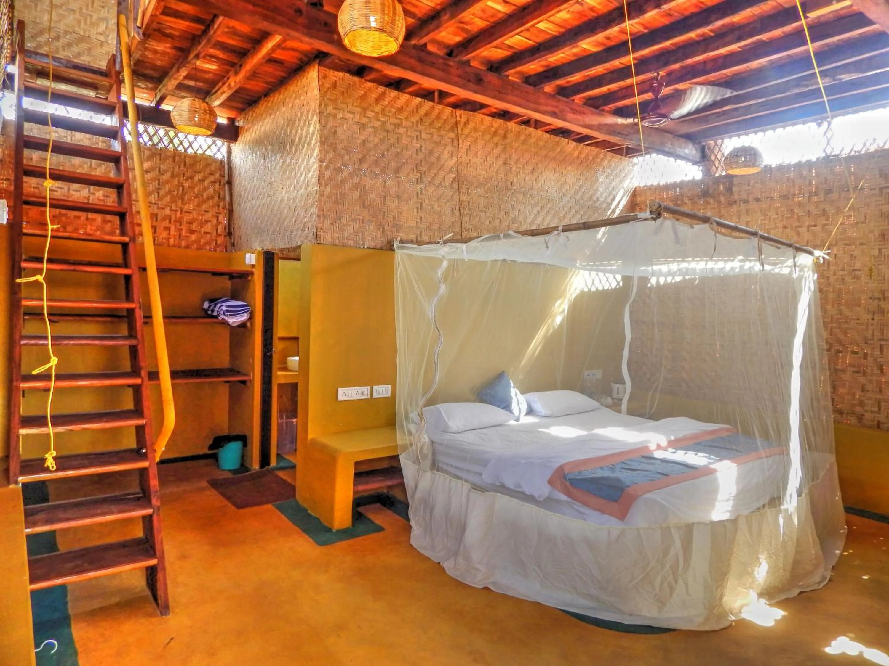 Bed in Beach Street Eco Resort - Mandrem