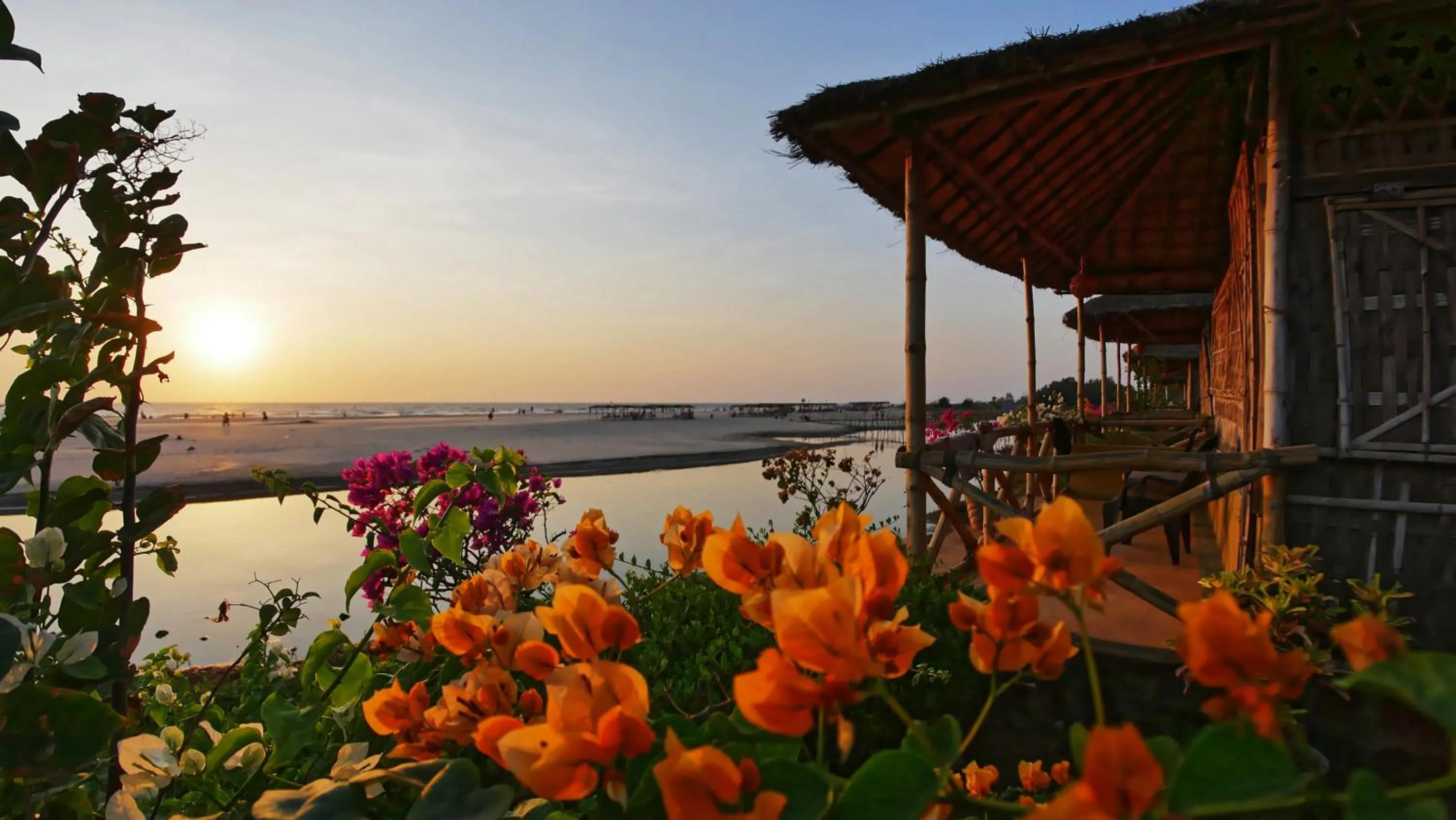 Patio in Beach Street Eco Resort - Mandrem