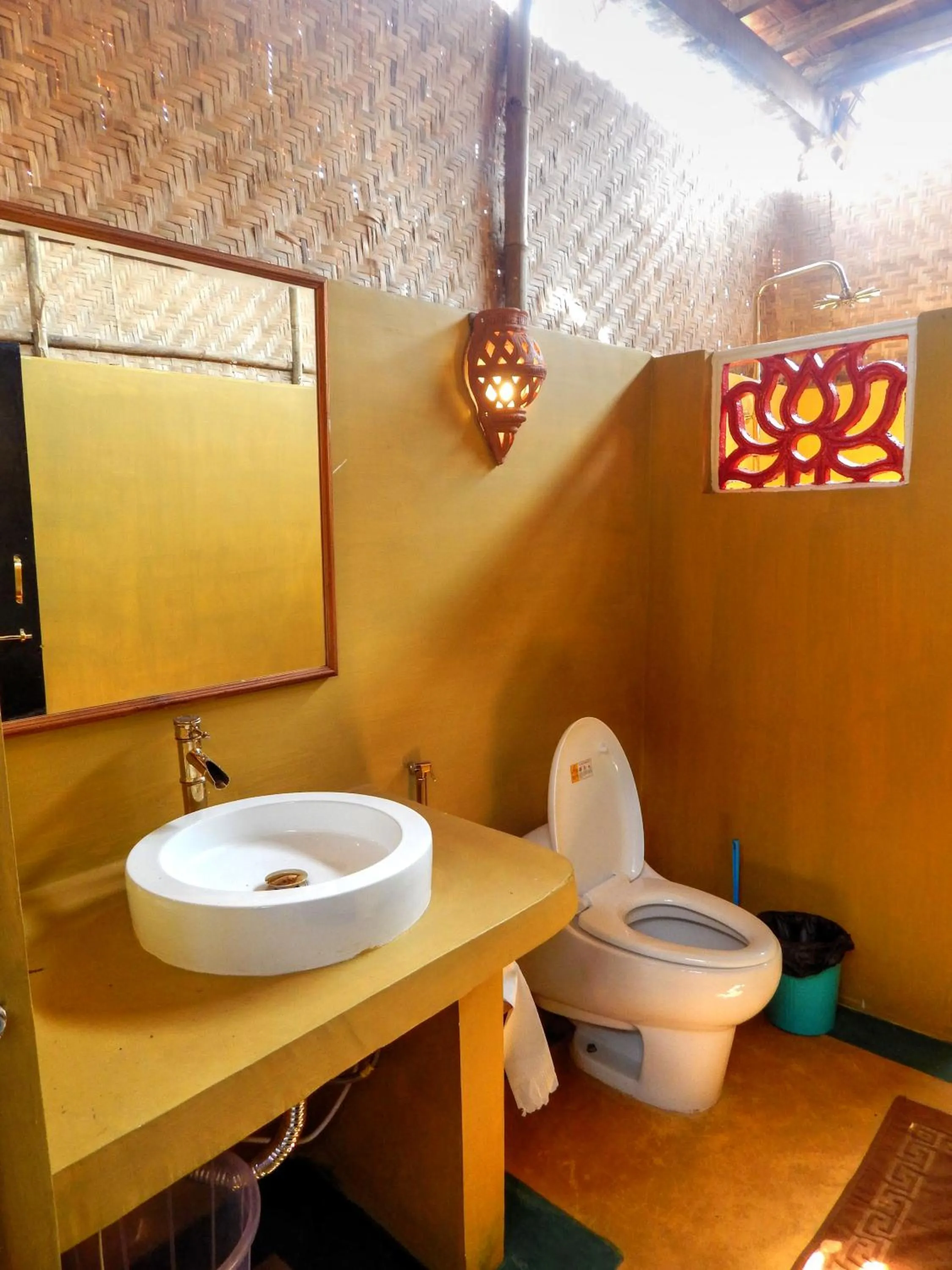 Shower in Beach Street Eco Resort - Mandrem