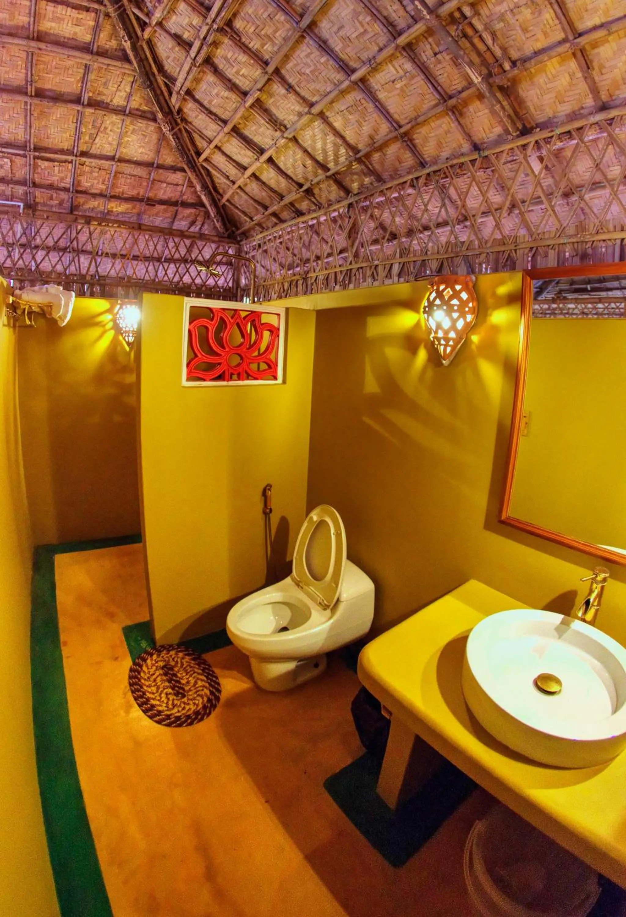 Shower in Beach Street Eco Resort - Mandrem