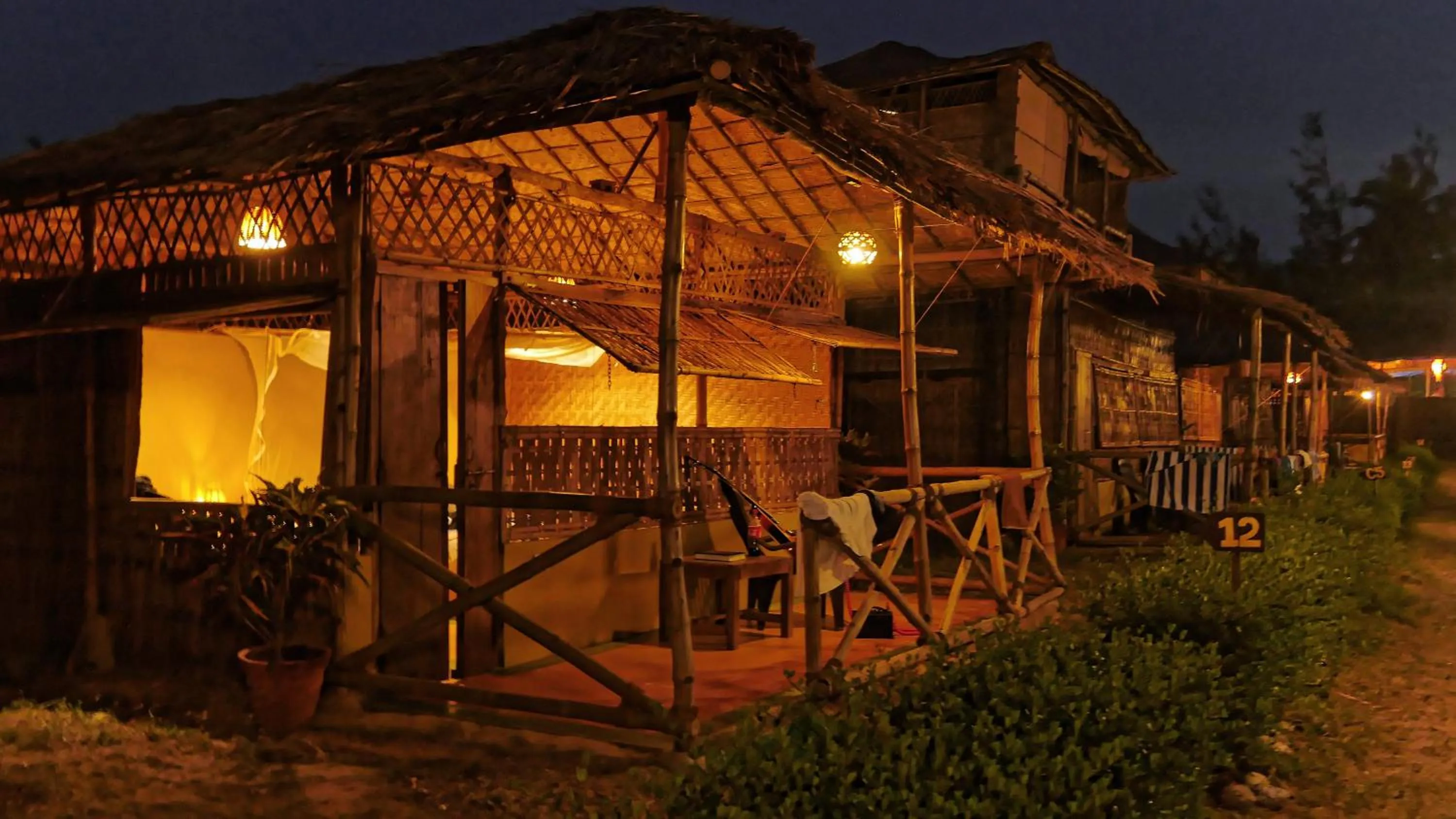 Patio in Beach Street Eco Resort - Mandrem