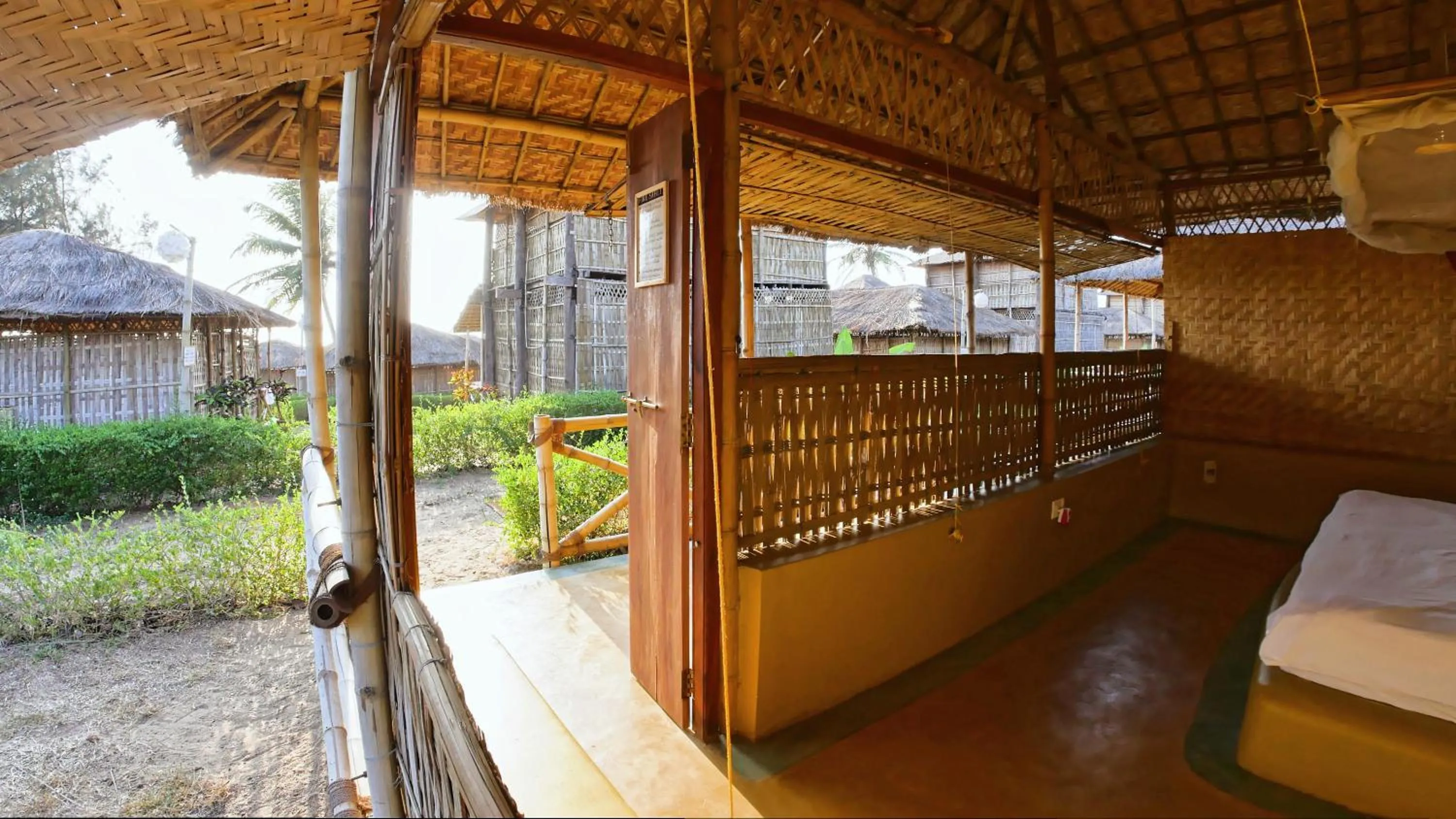 Balcony/Terrace in Beach Street Eco Resort - Mandrem