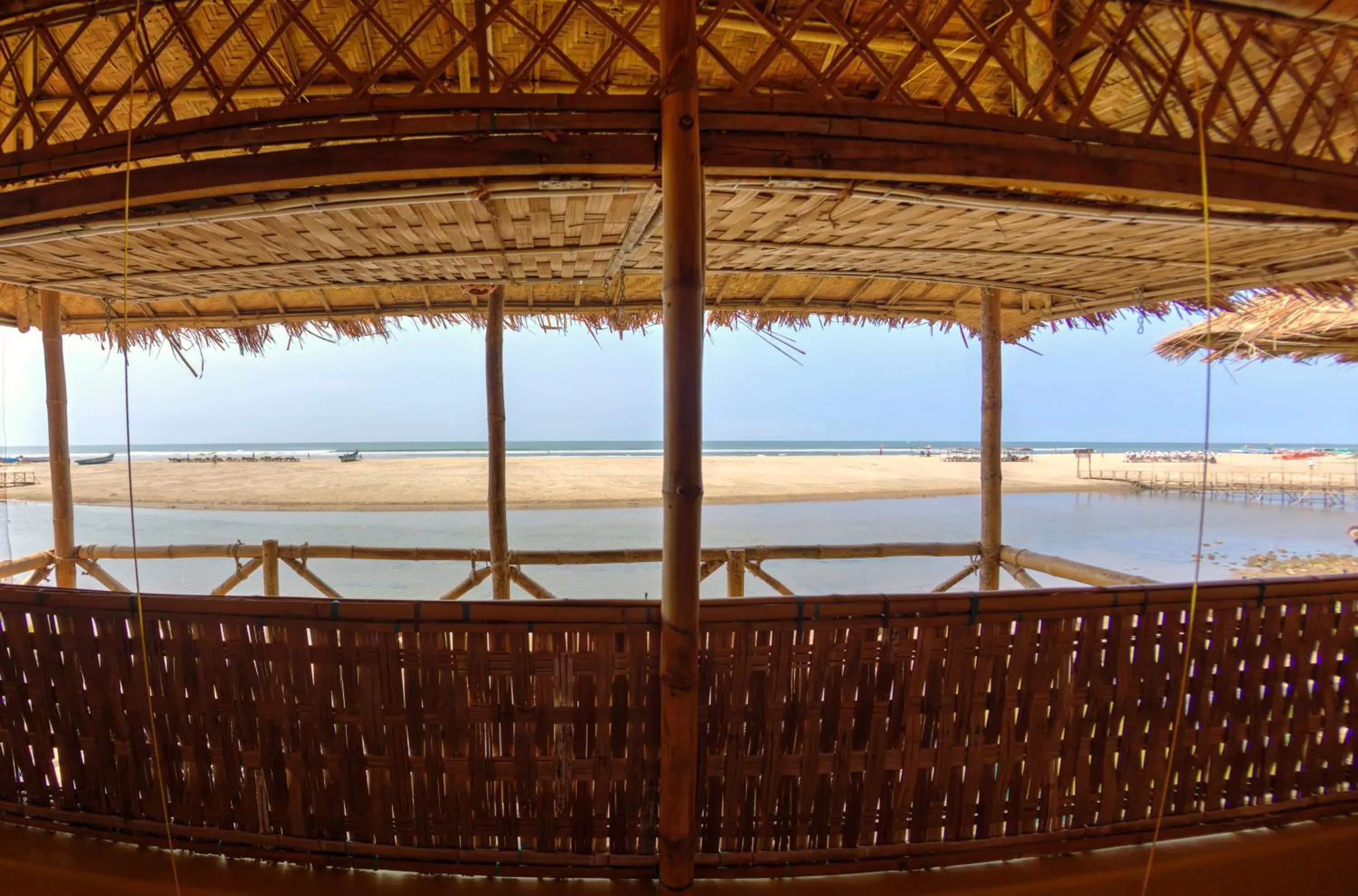 Patio in Beach Street Eco Resort - Mandrem