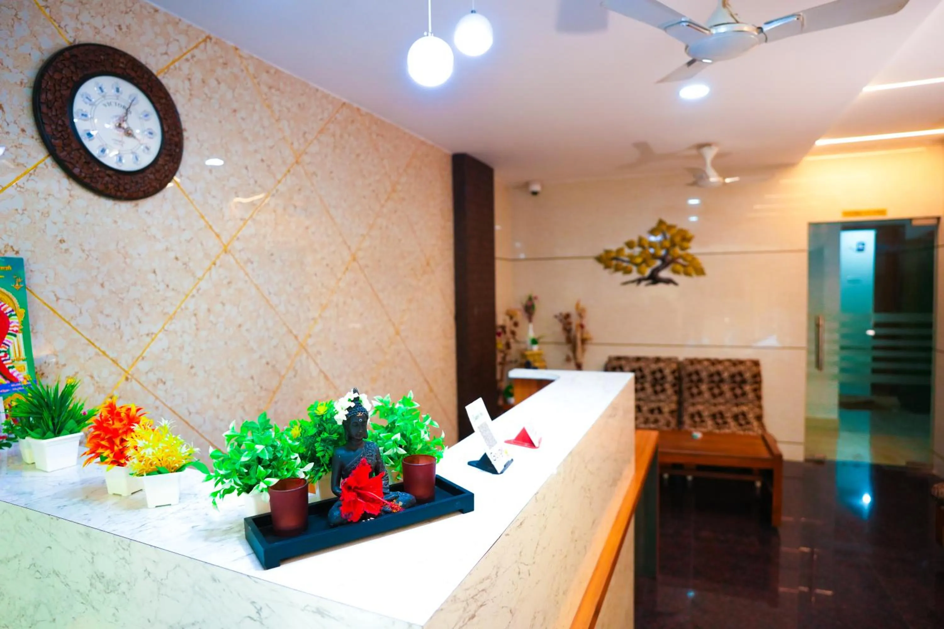 Lobby or reception in SAARA INN