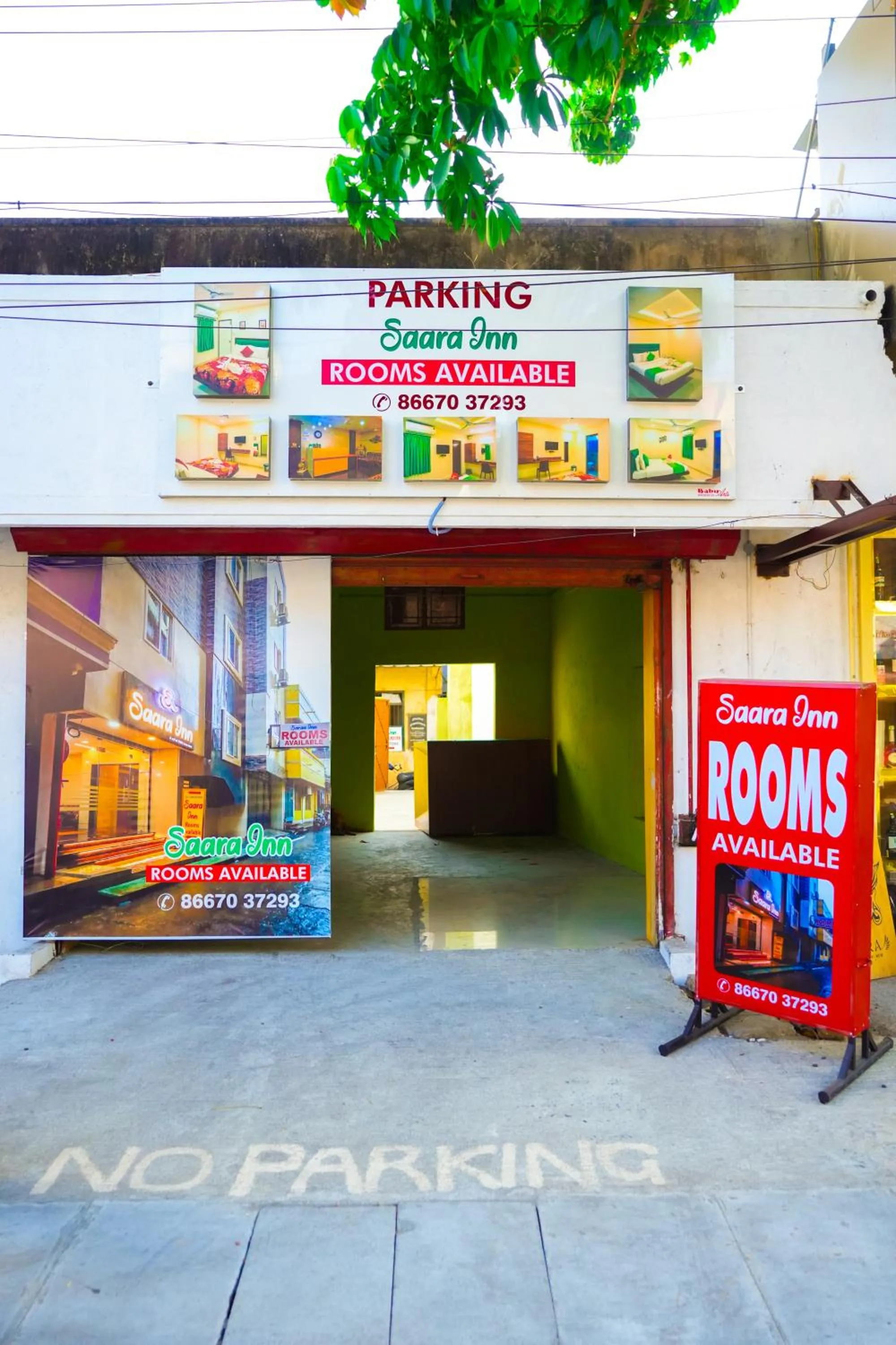 Parking in SAARA INN