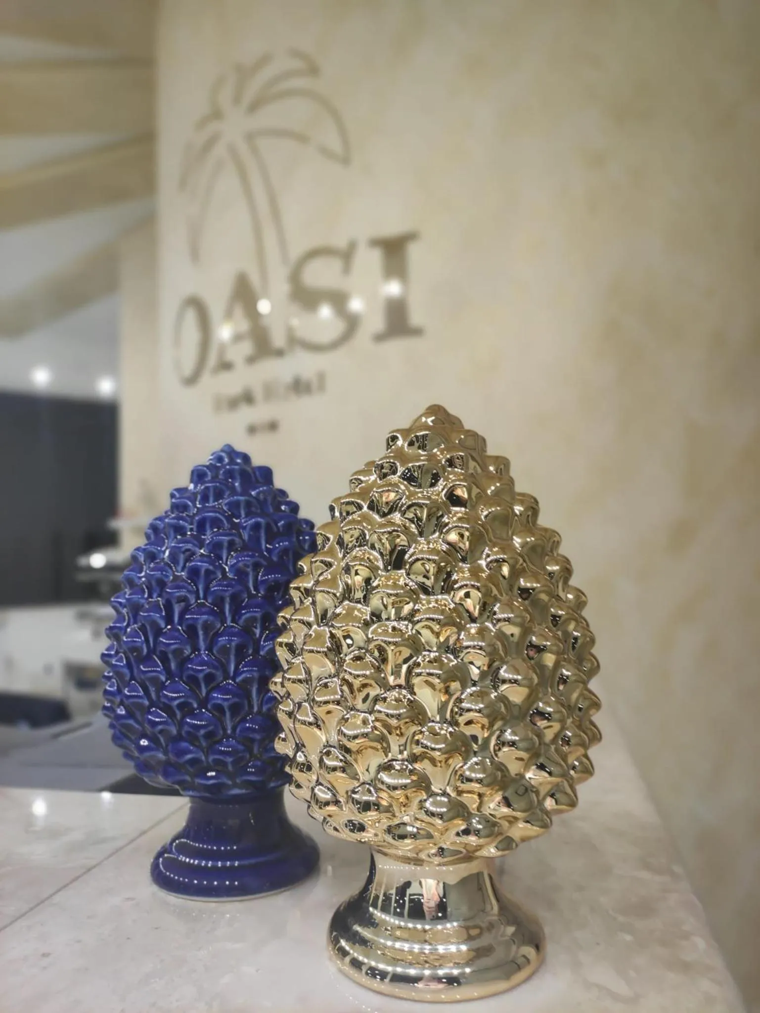 Decorative detail in Oasi Park Hotel