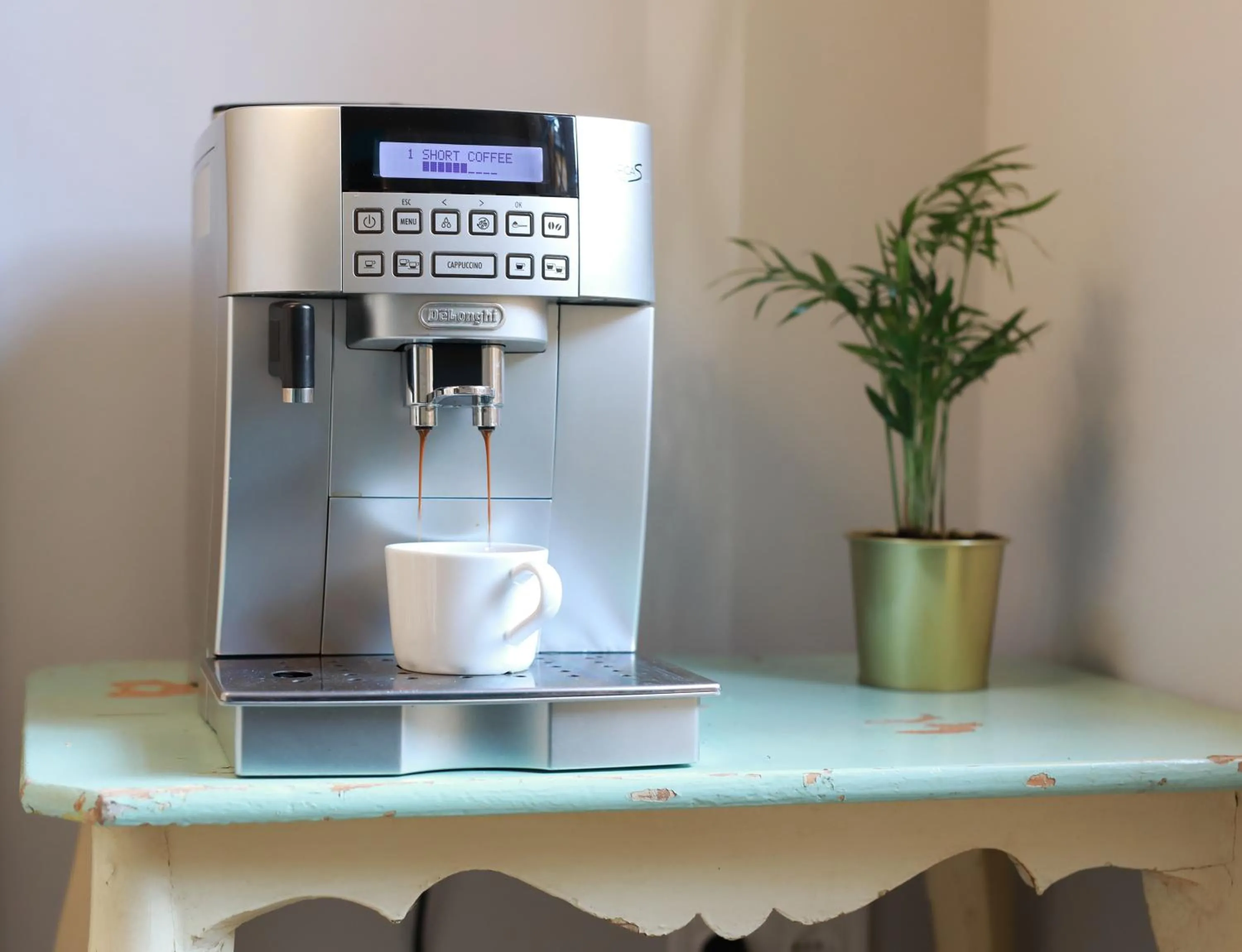 Coffee/tea facilities in BudapeStayz - Raday Rooms