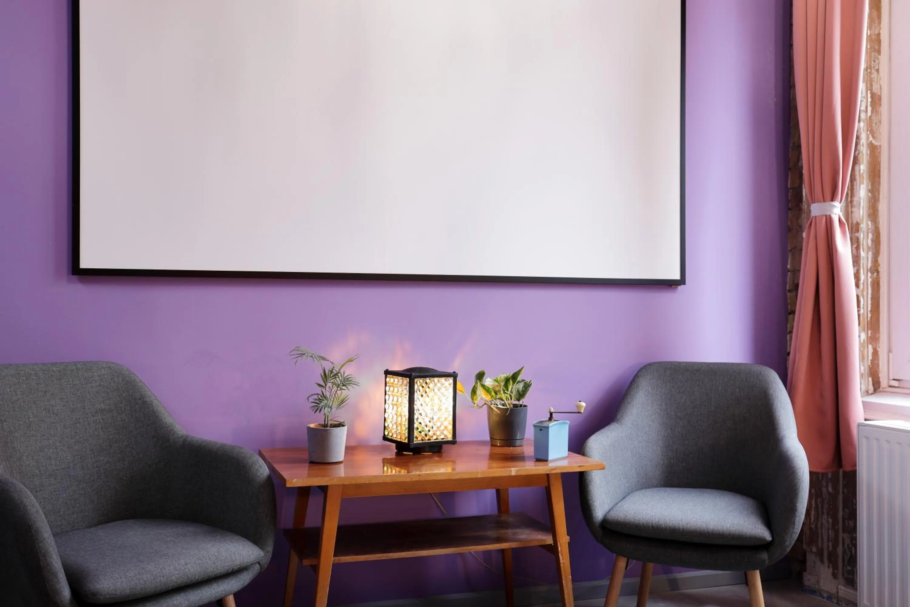 Seating area in BudapeStayz - Raday Rooms