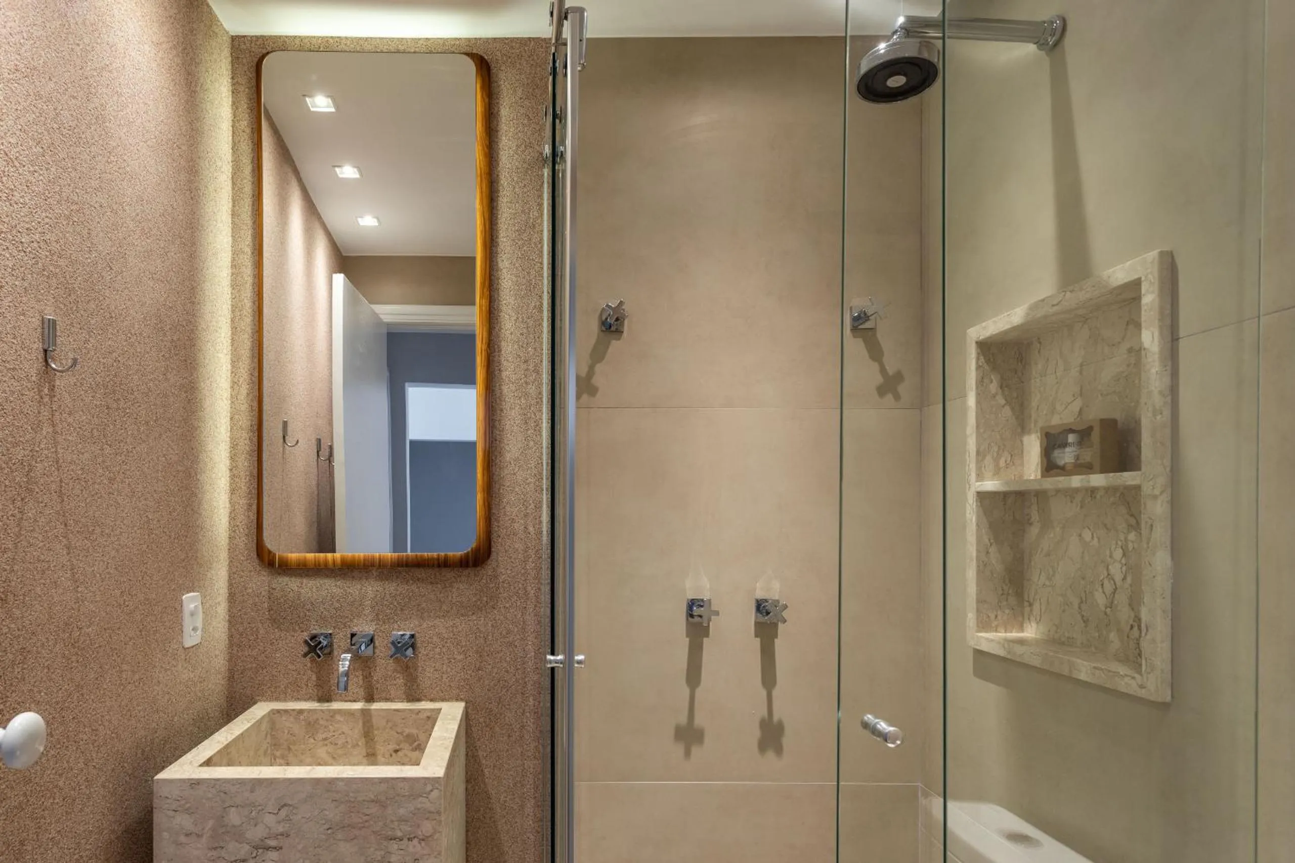 Bathroom in Vista para praia de Copacabana - RD1003 Z4