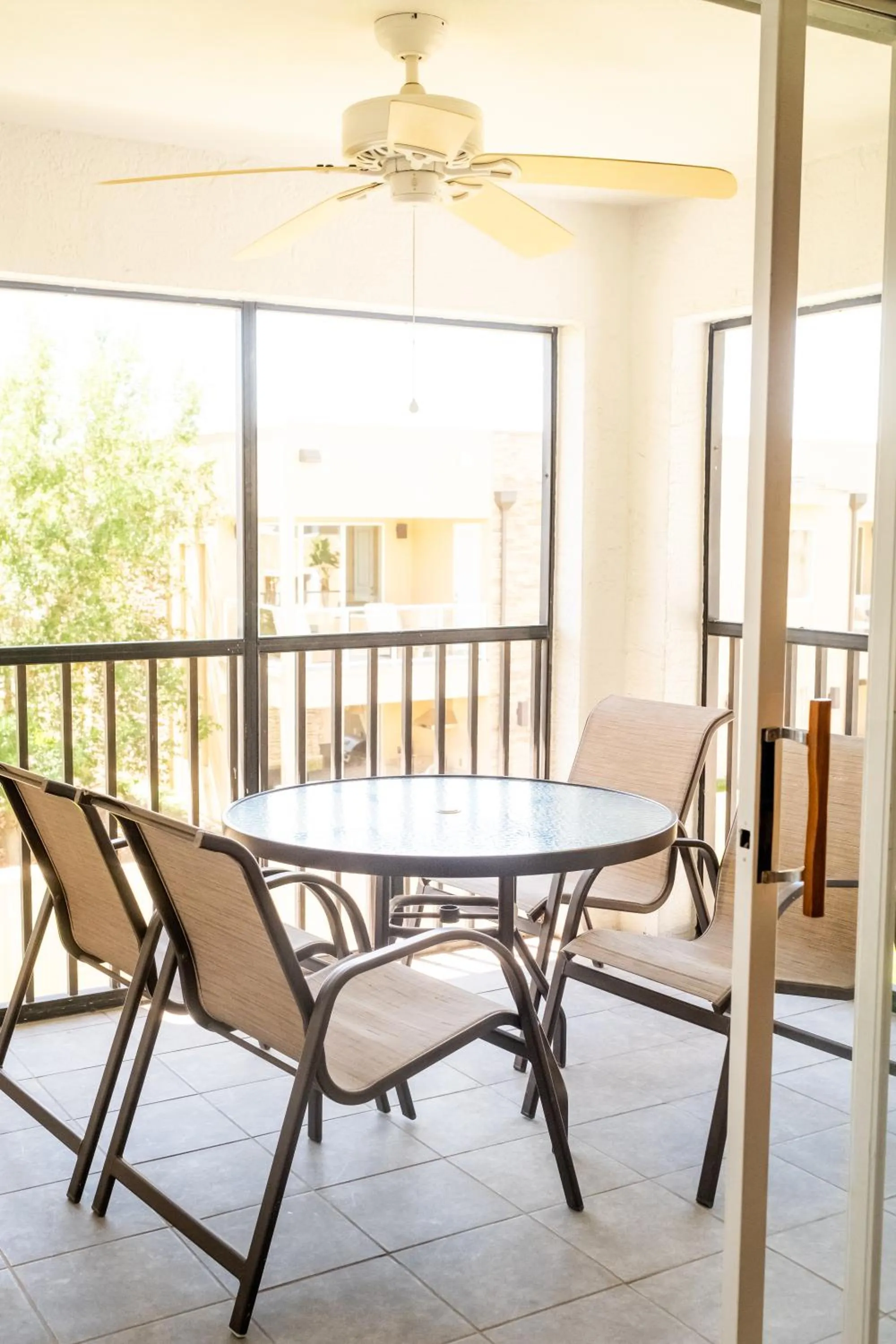 Patio in Silver Lake Resort