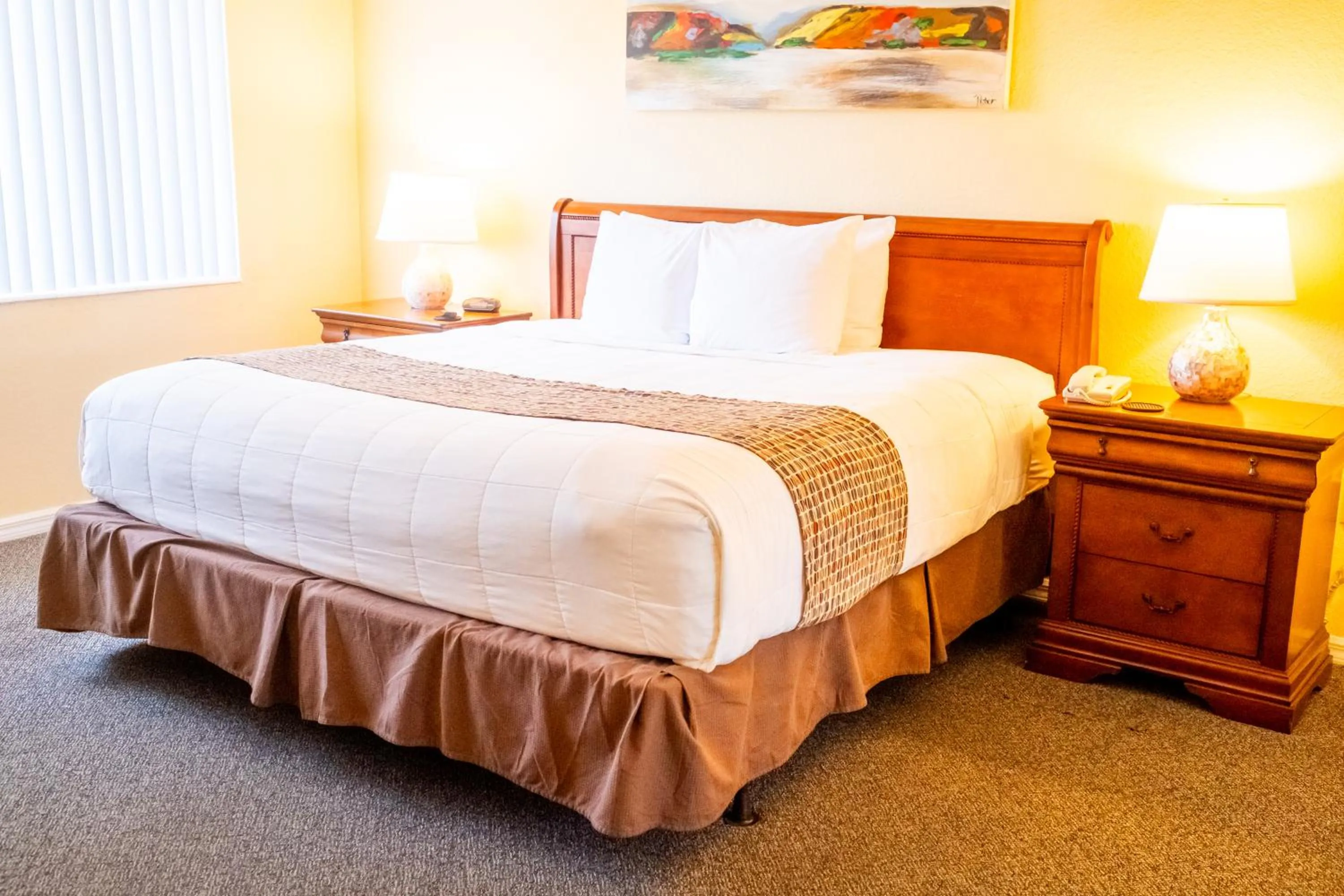 Bed in Silver Lake Resort