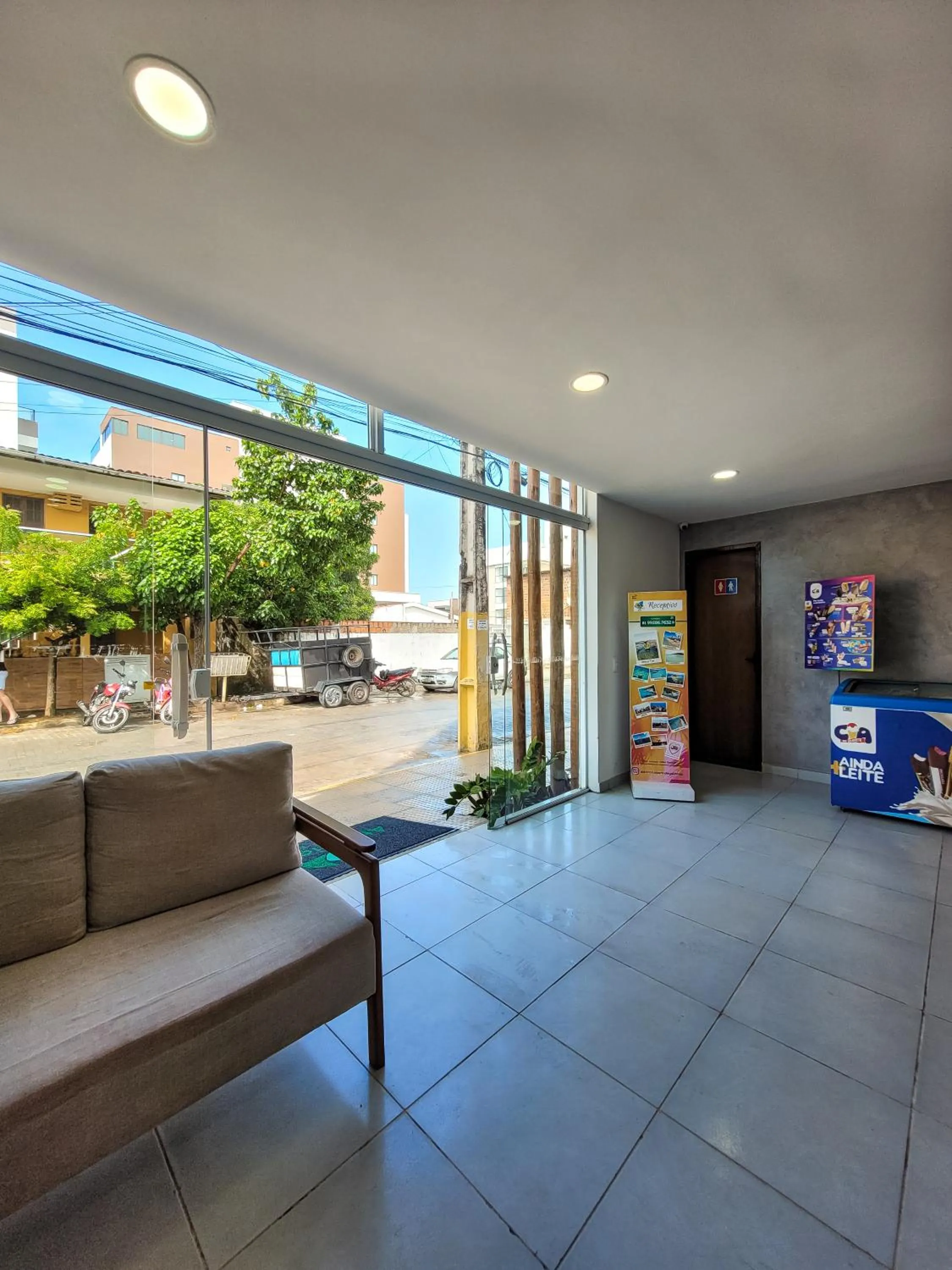 Lobby or reception in Atlântico Sul Hotel