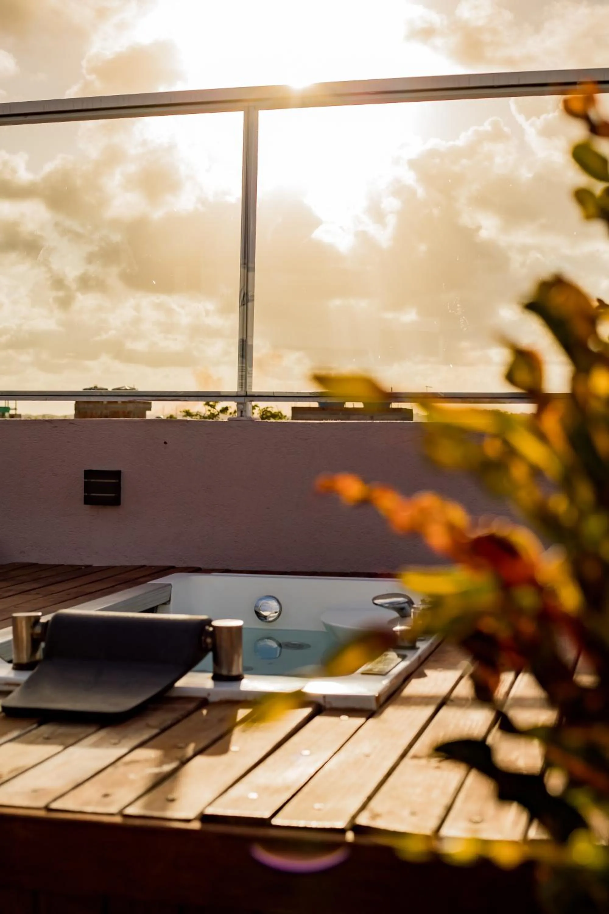 Hot Tub in Atlântico Sul Hotel