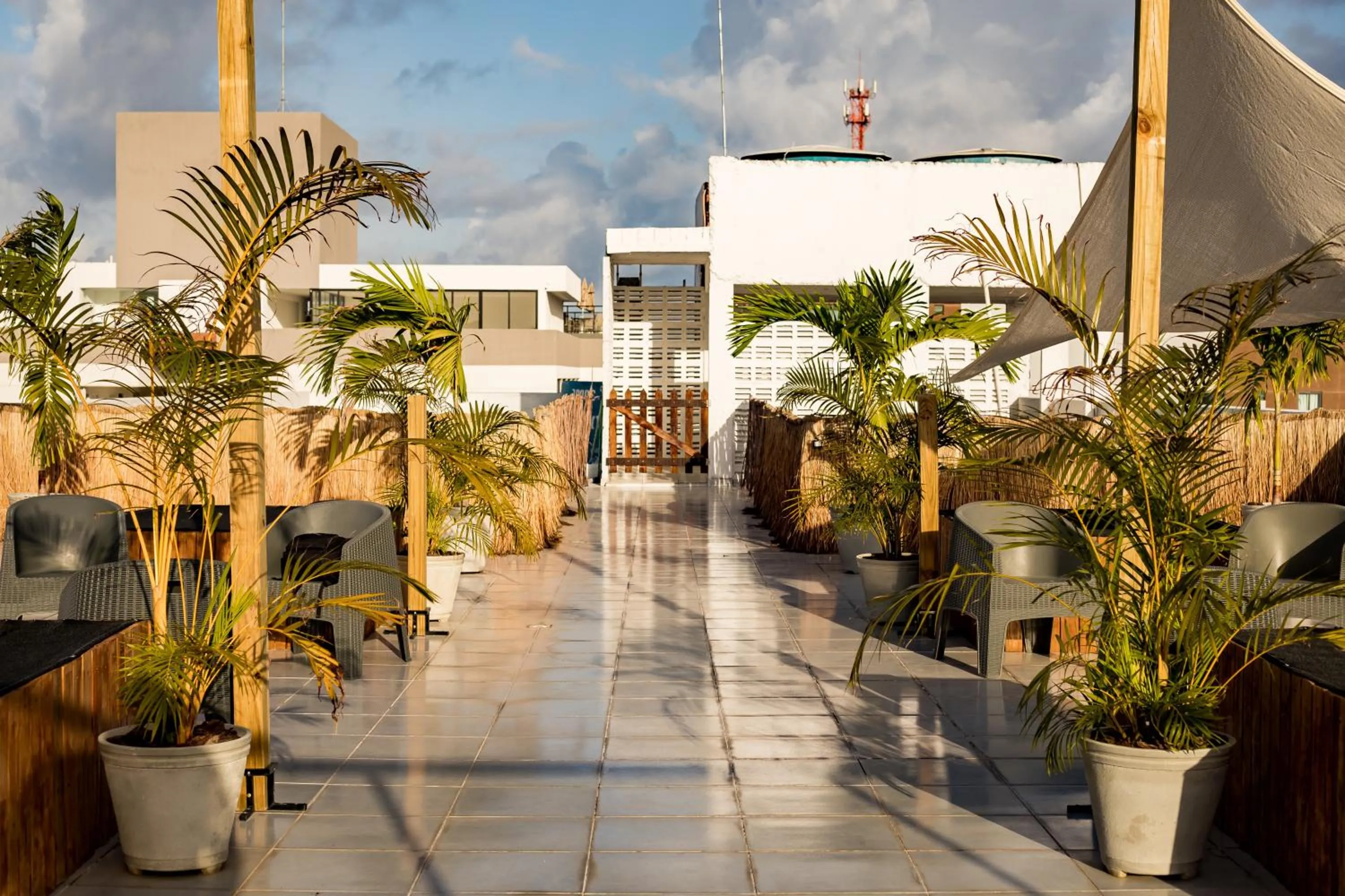 Seating area in Atlântico Sul Hotel