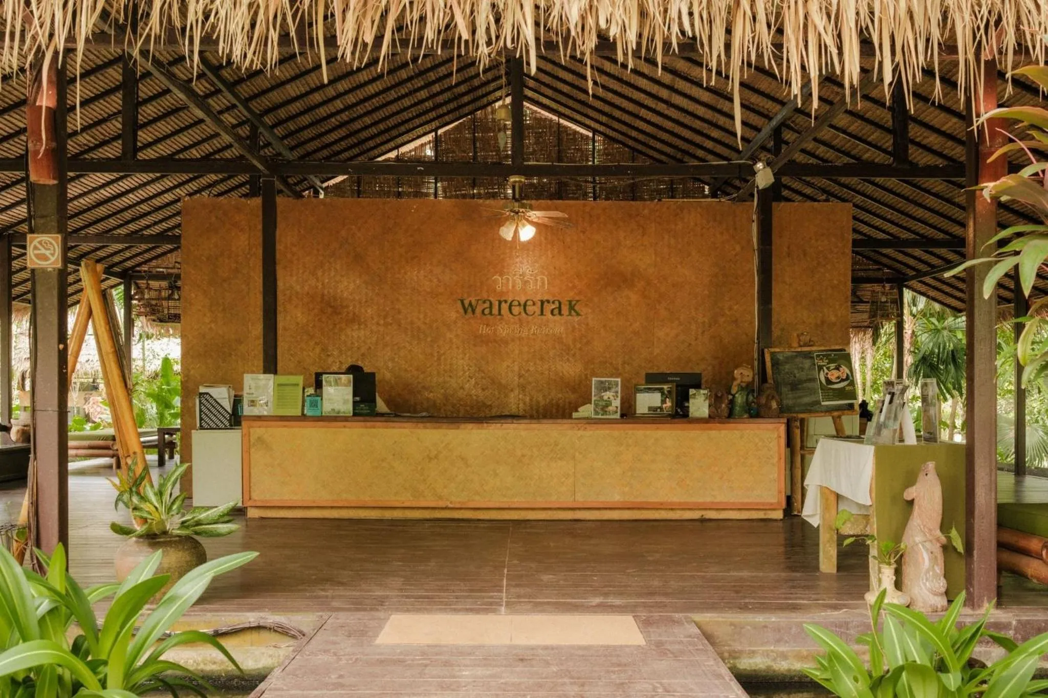 Lobby or reception in Wareerak Hot Spring & Wellness- SHA Extra Plus