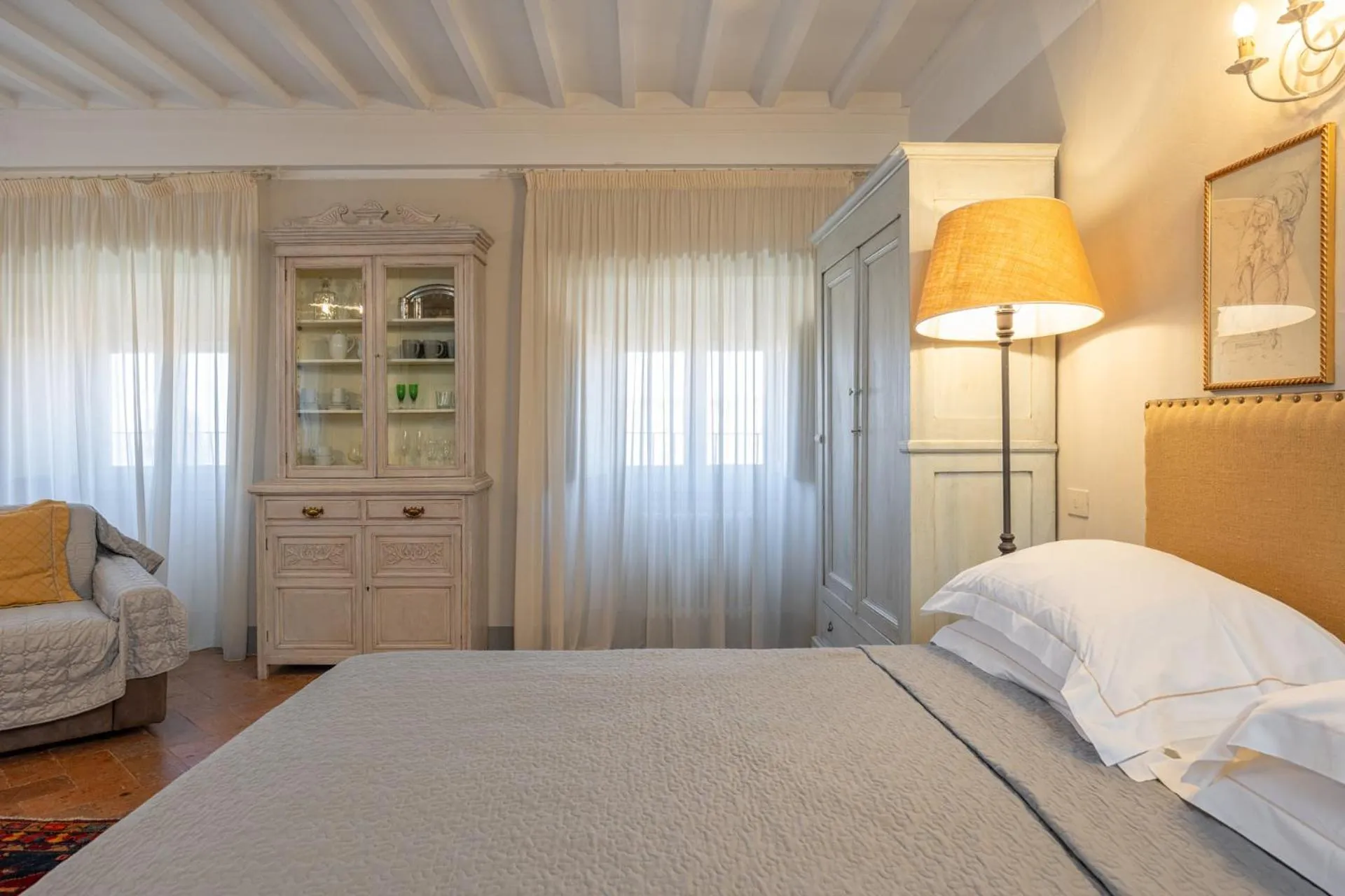 Bed in Hotel San Michele