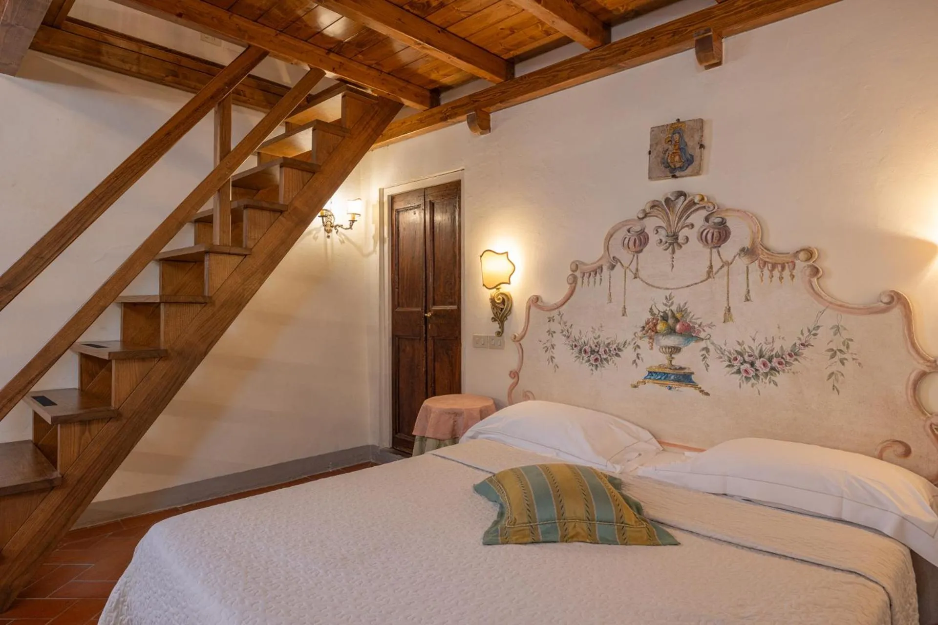 Bed in Hotel San Michele