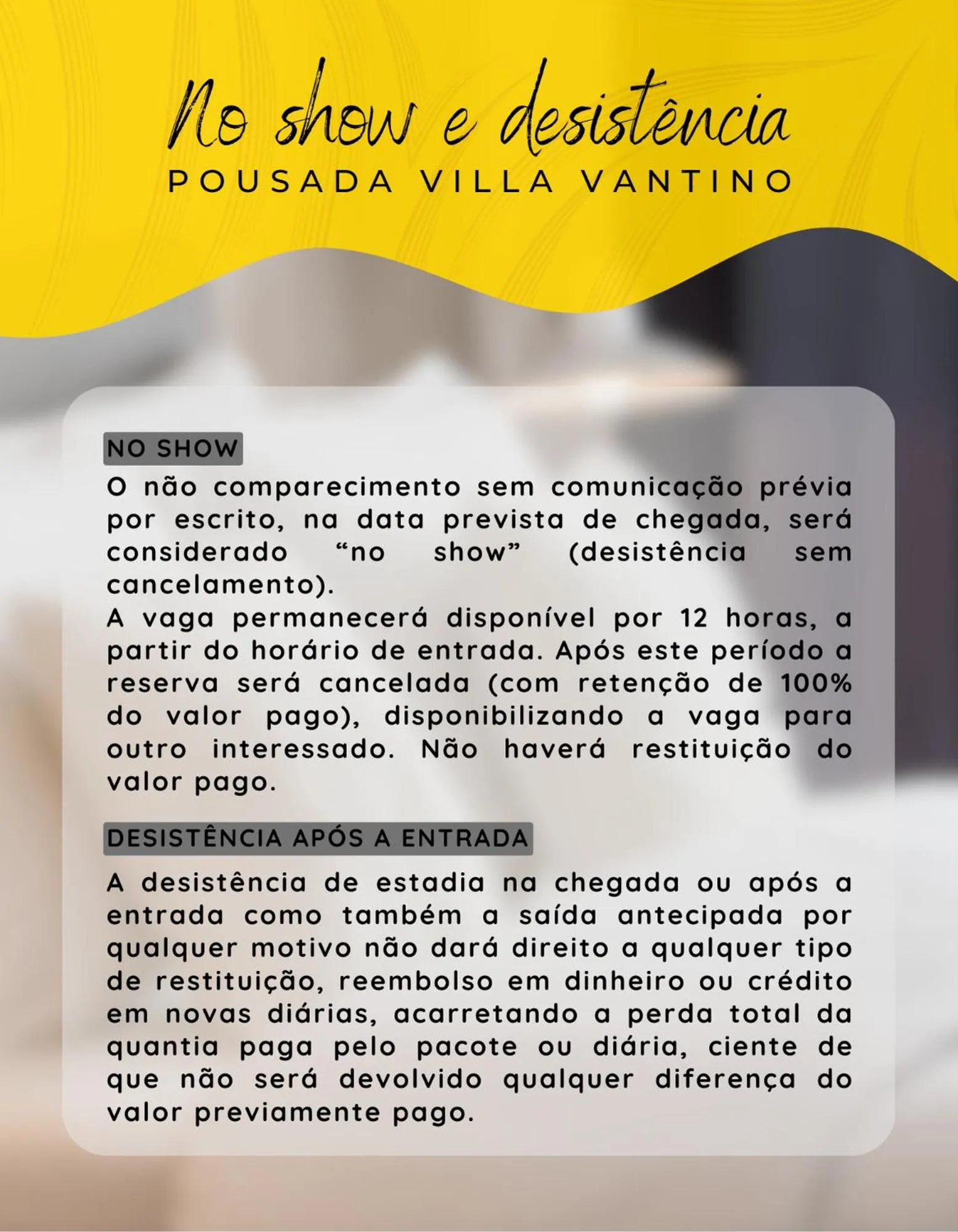 Text overlay in Pousada Villa Vantino