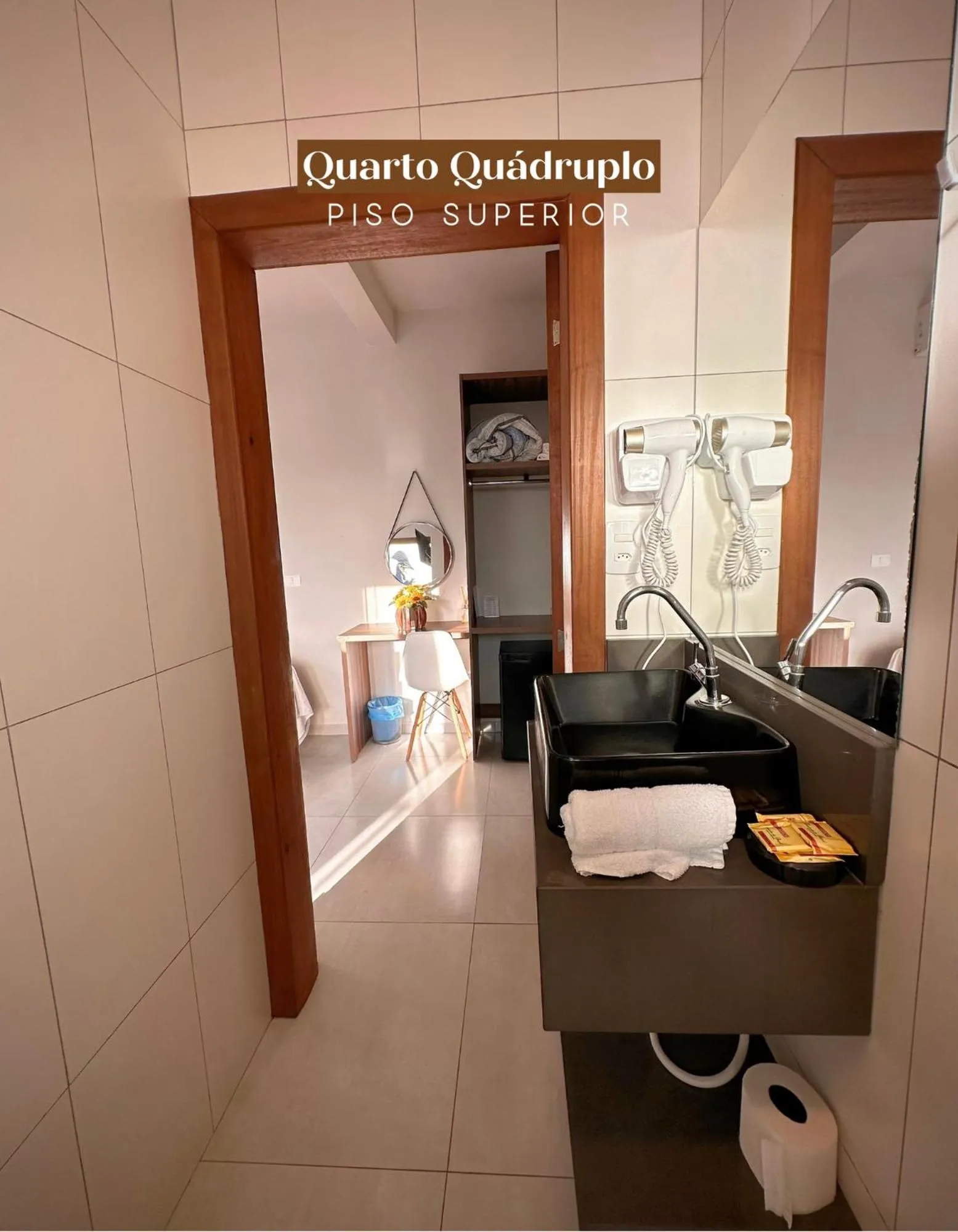 Bathroom in Pousada Villa Vantino