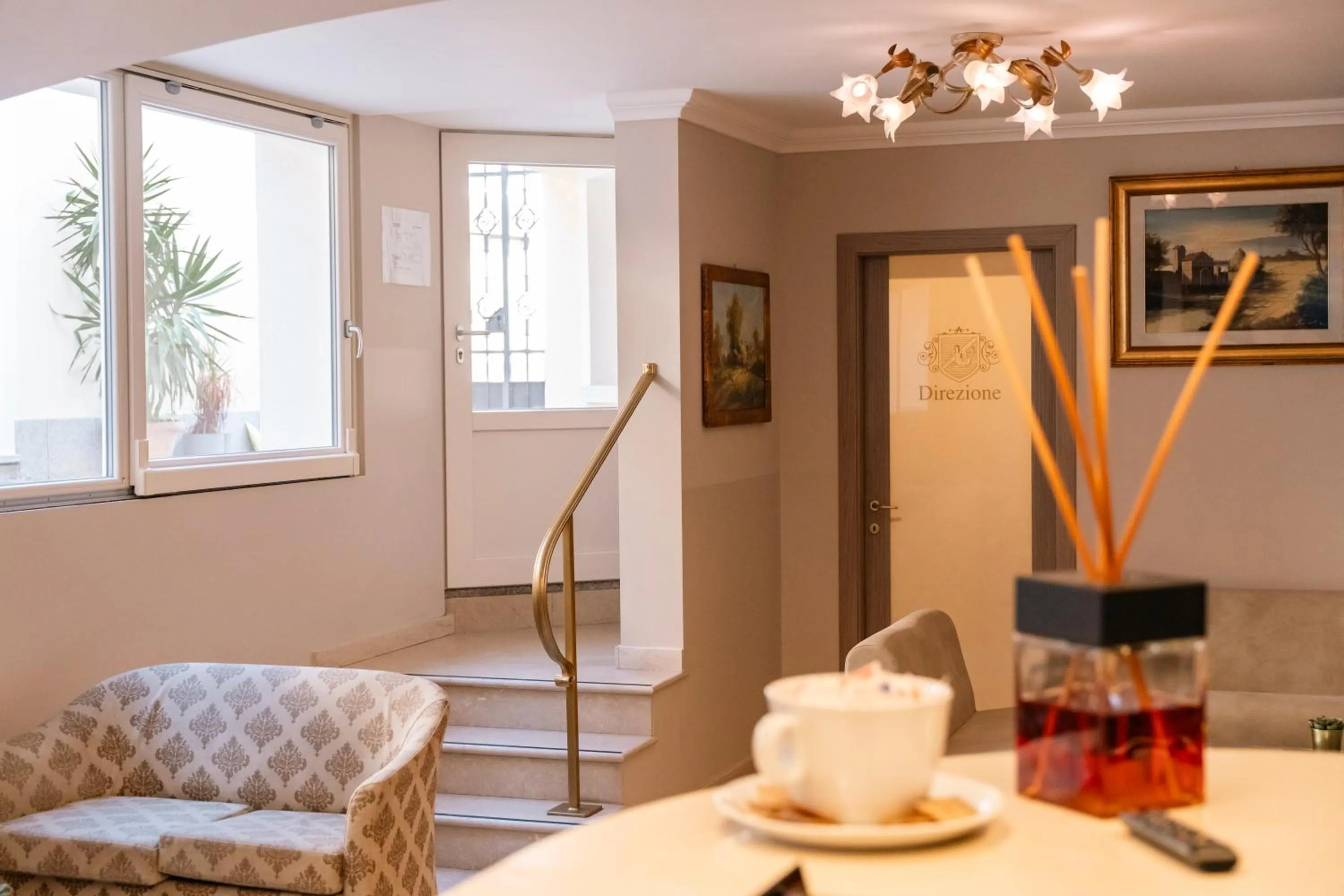 Living room in Hotel Rosa