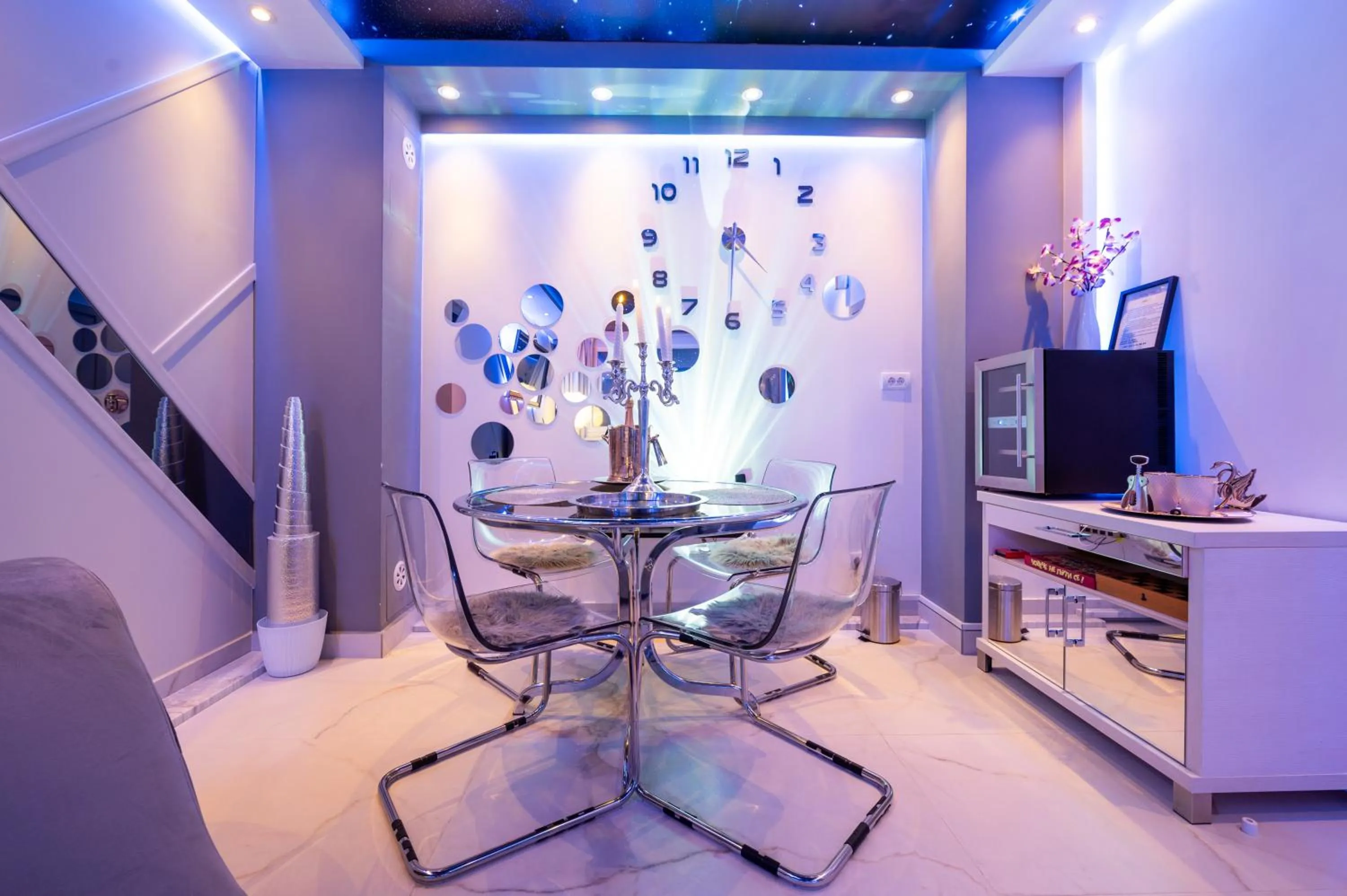 Dining area in Aurora Lux Spa Smart apartments