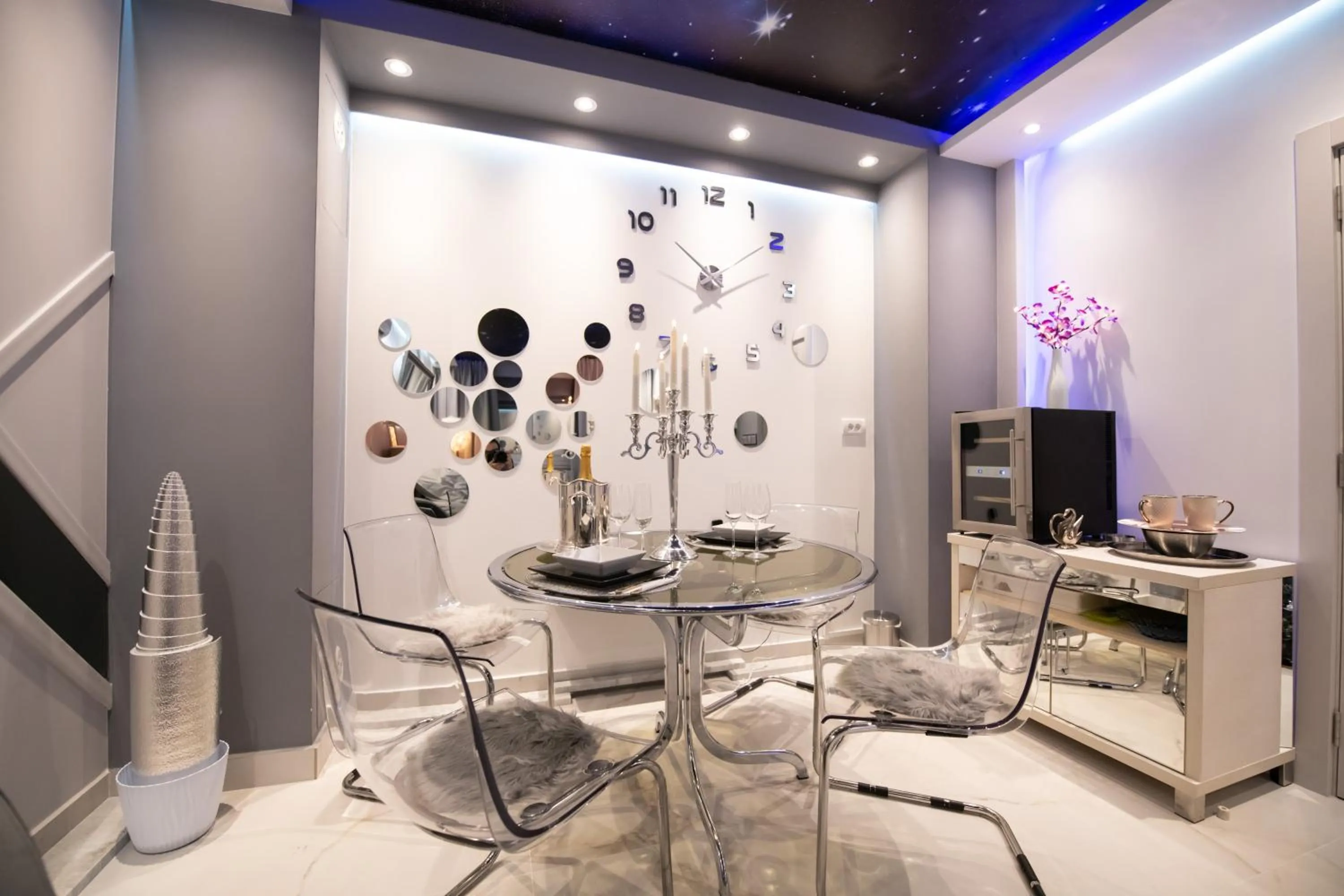 Dining area in Aurora Lux Spa Smart apartments