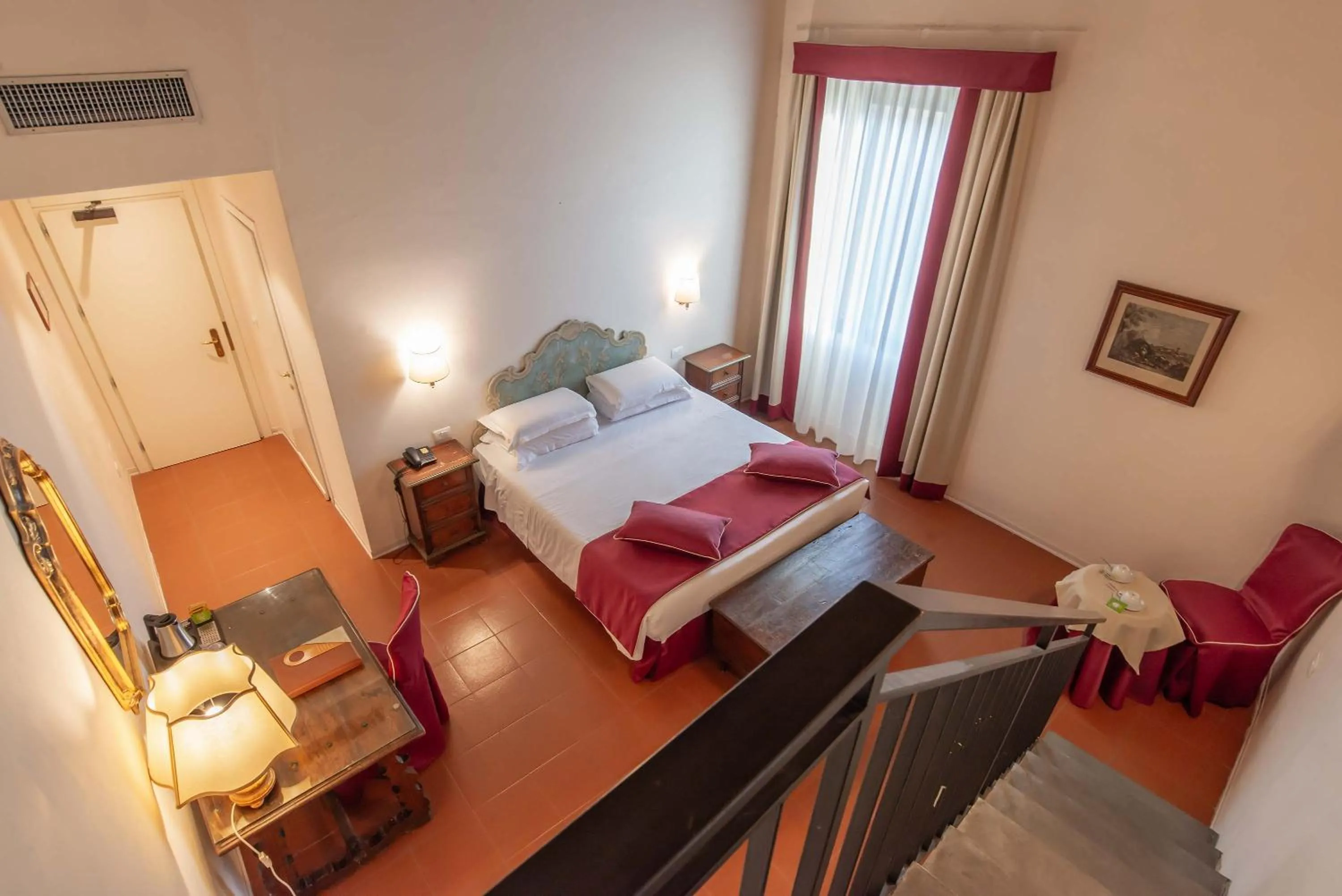 Bedroom, Bed in Hotel Machiavelli Palace