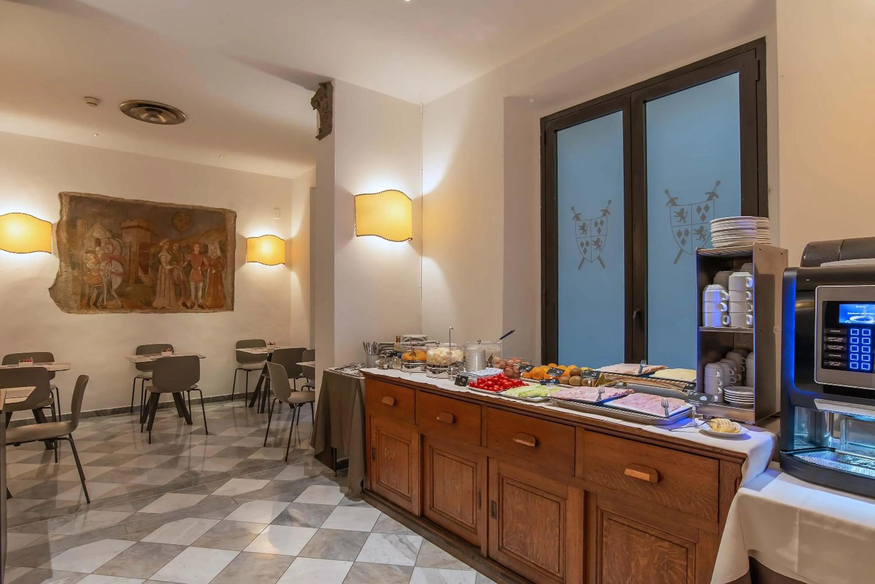 Breakfast in Hotel Machiavelli Palace