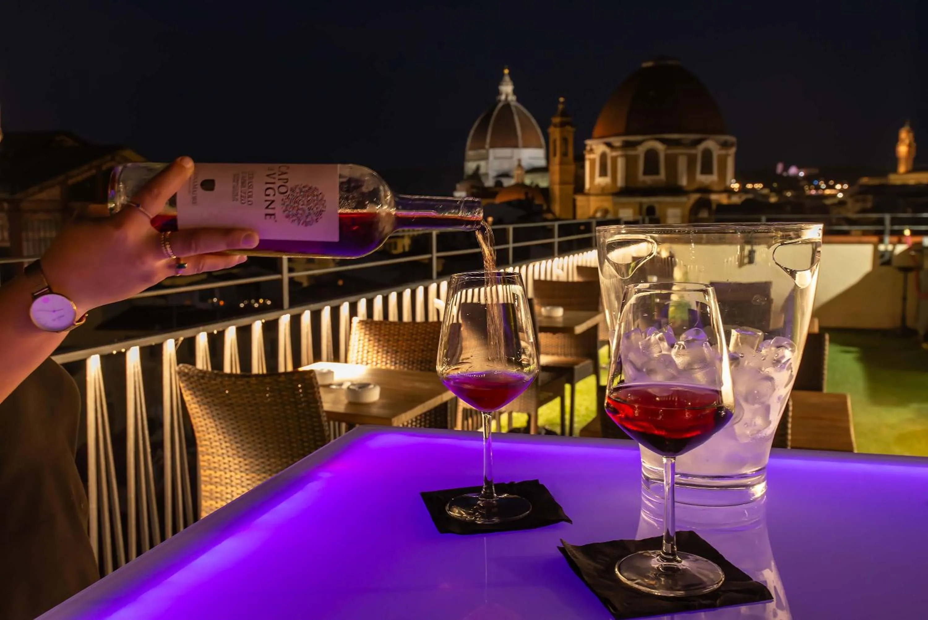 Balcony/Terrace in Hotel Machiavelli Palace