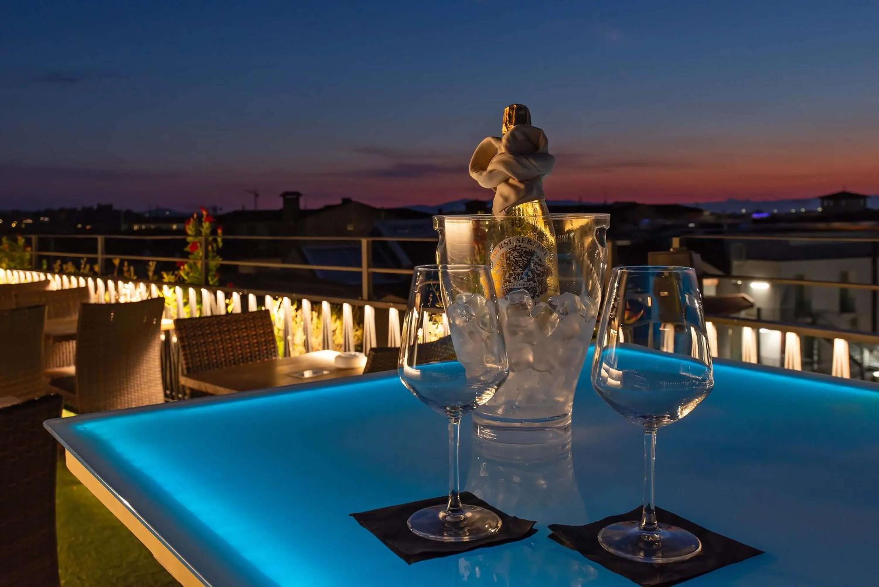 Balcony/Terrace in Hotel Machiavelli Palace