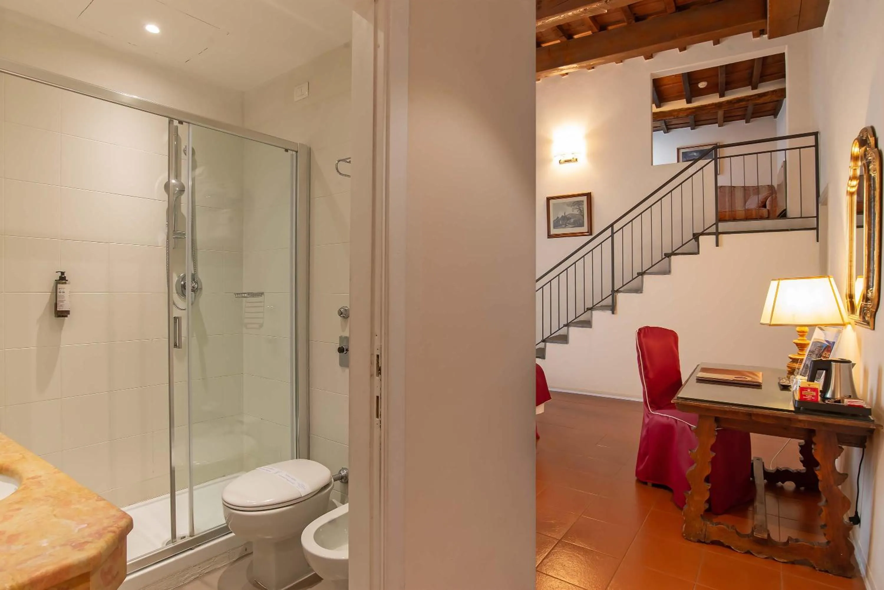 Bathroom in Hotel Machiavelli Palace