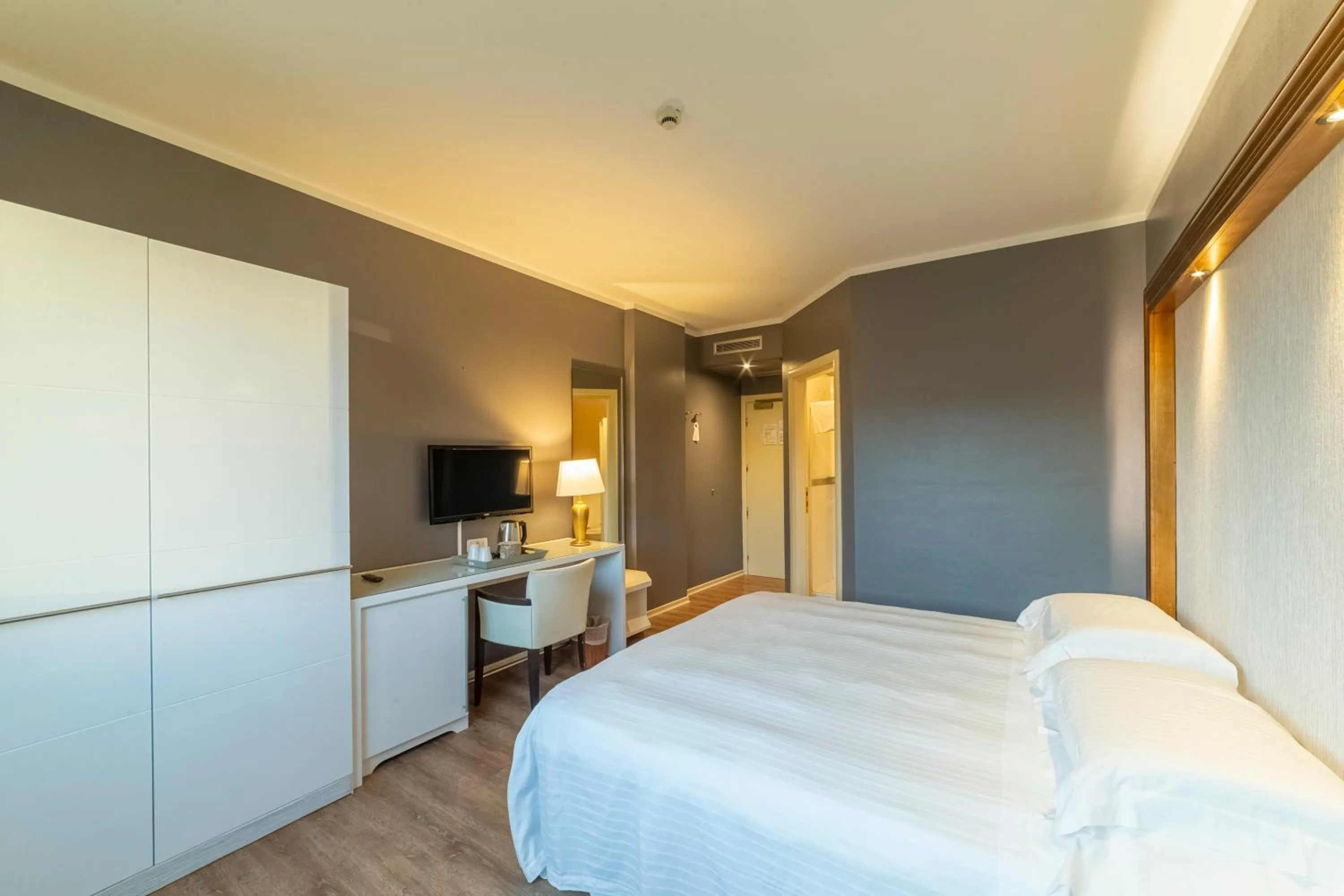 Bed in Hotel Repubblica Marinara