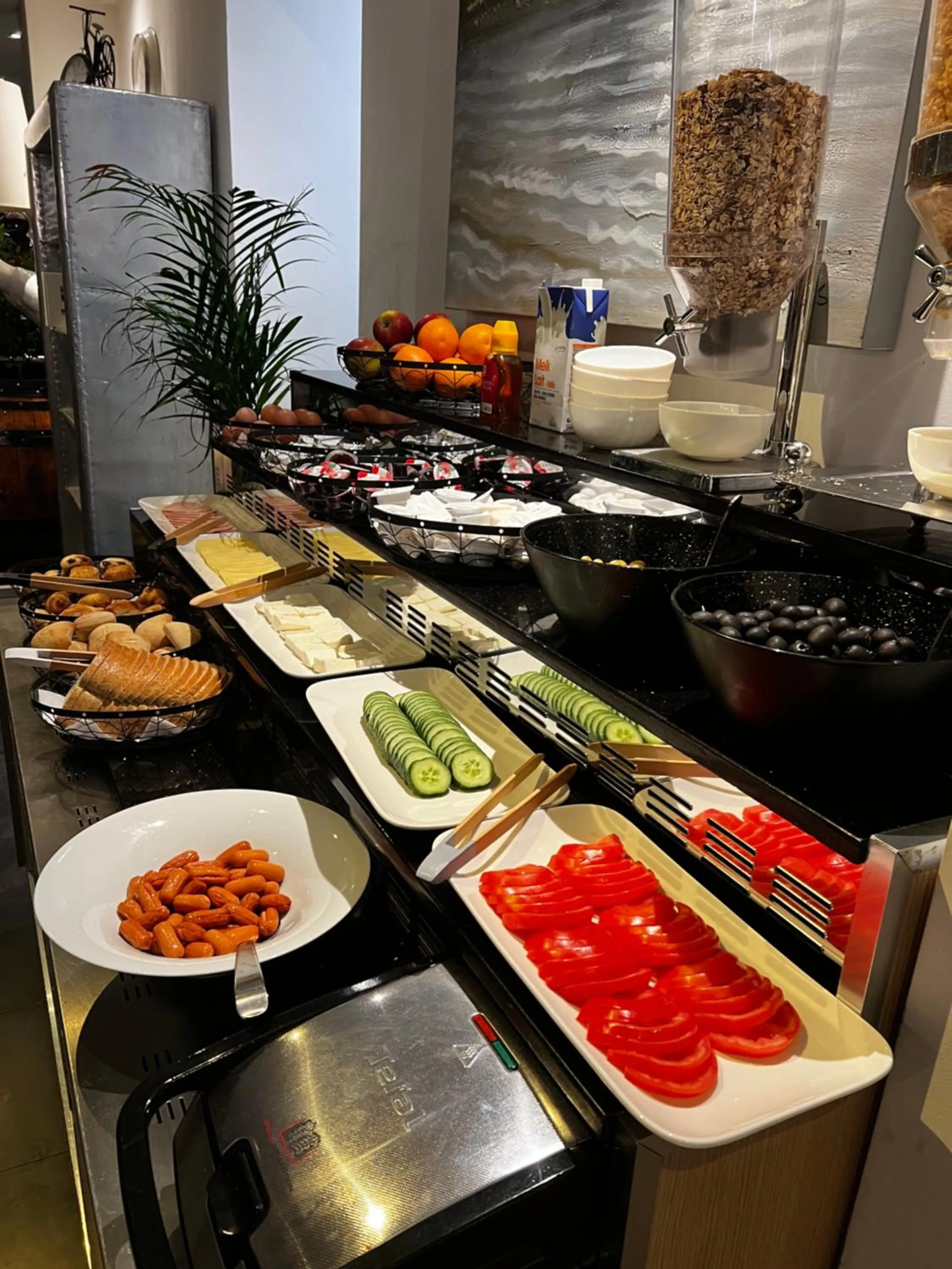 Food and drinks in Hotel Aviation