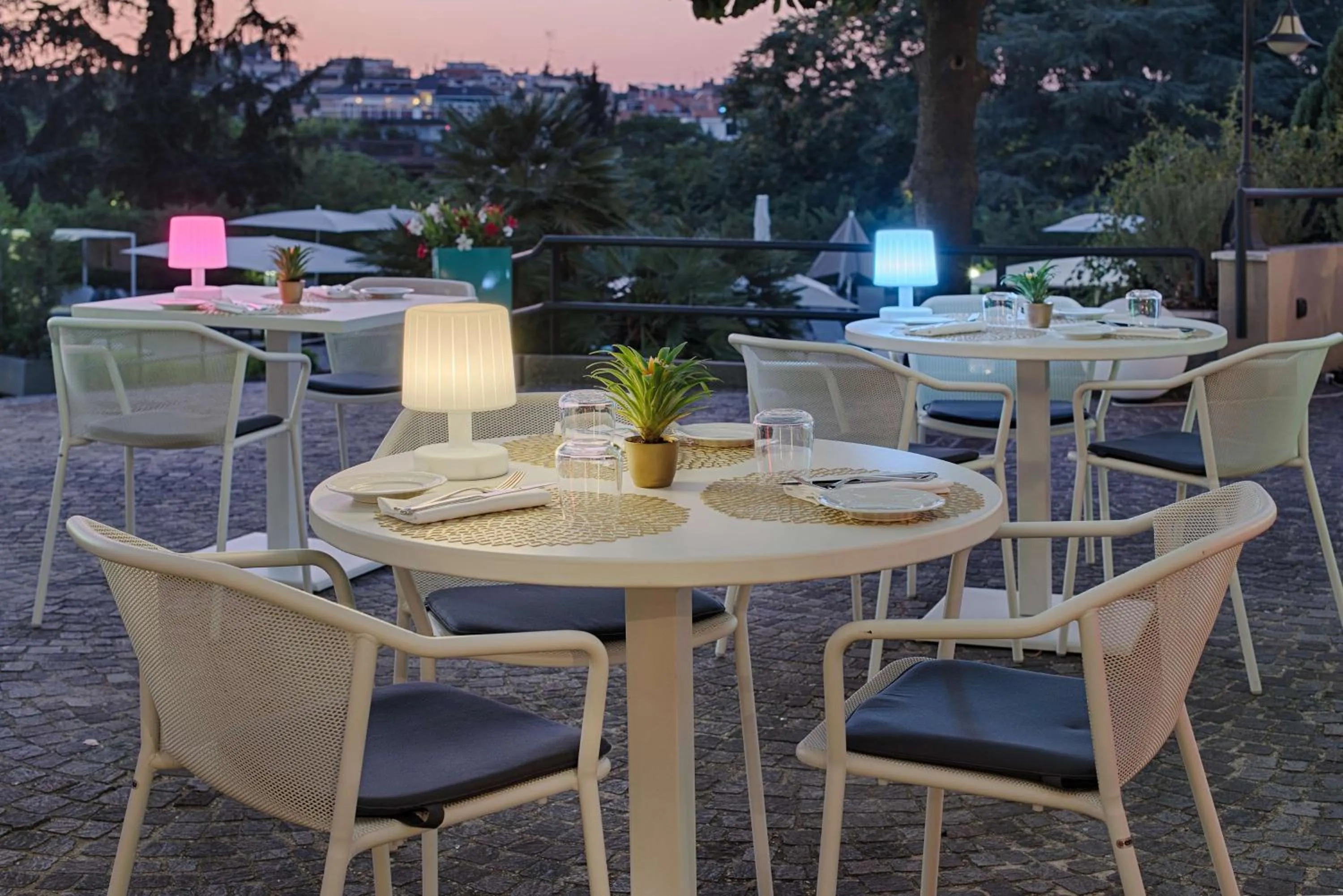 Balcony/Terrace in NH Roma Villa Carpegna