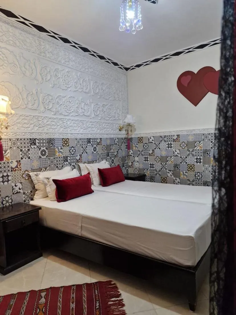 Bed in Riad De La Semaine