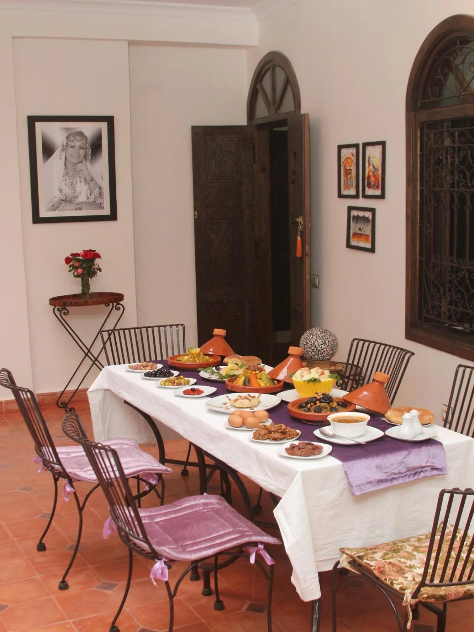 Dinner in Riad De La Semaine